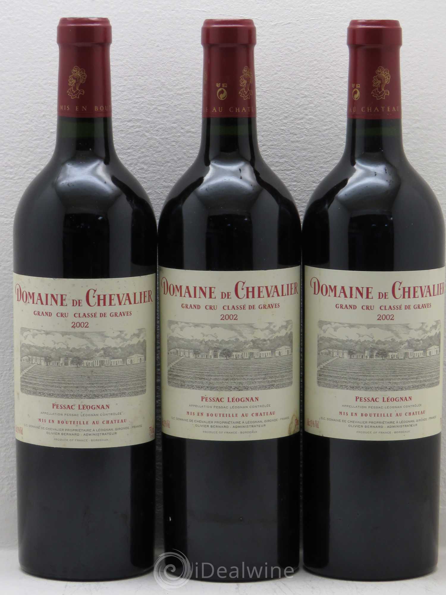 Domaine de Chevalier Cru Classé de Graves 2002 - Lot de 6 bouteilles - 2