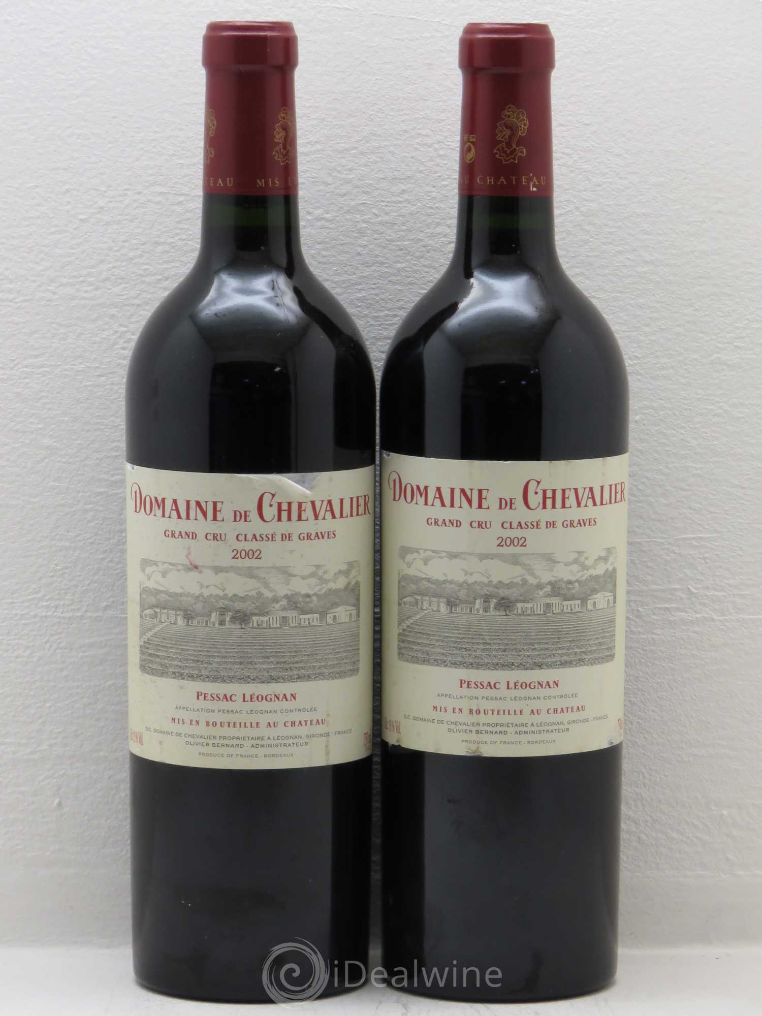Domaine de Chevalier Cru Classé de Graves 2002 - Lot de 5 bouteilles - 2