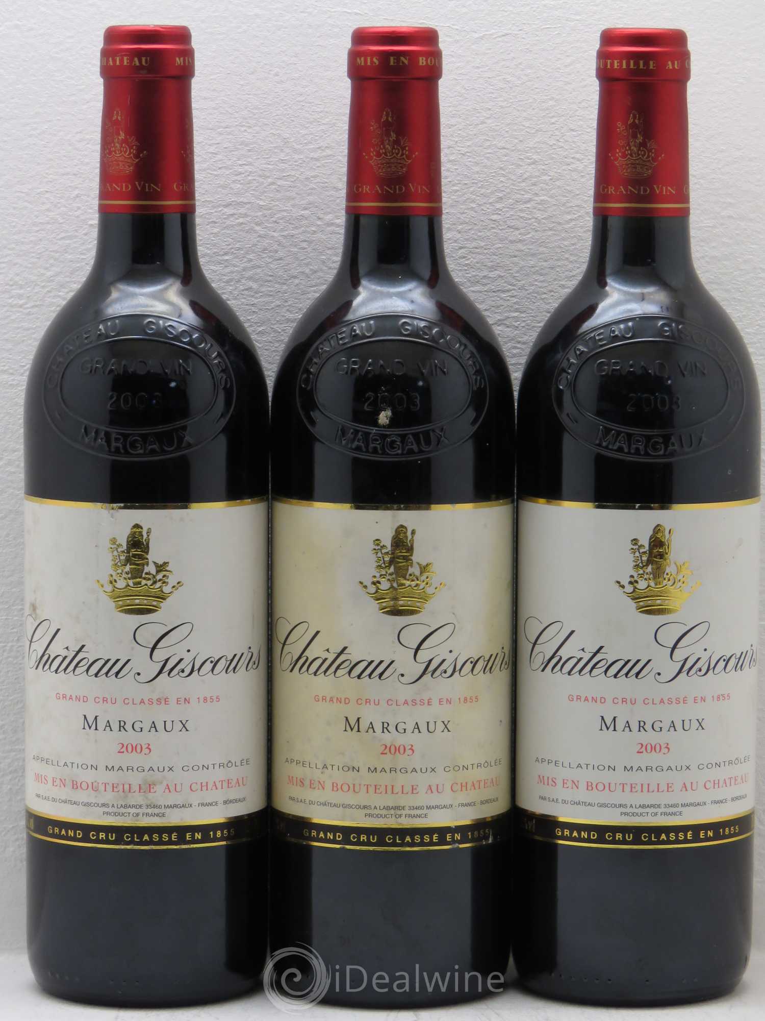 Château Giscours 3ème Grand Cru Classé 2003 - Lot de 6 bouteilles - 2