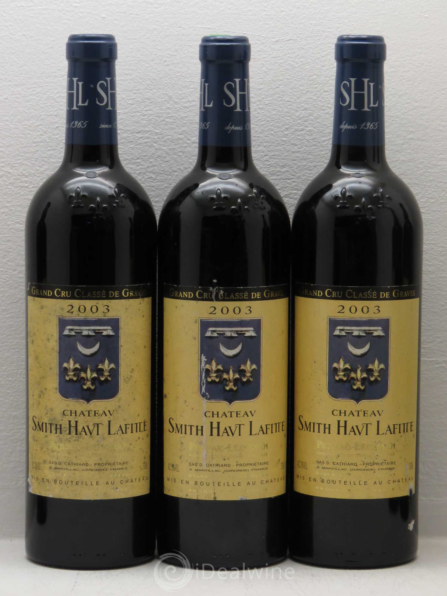 Château Smith Haut Lafitte Cru Classé de Graves 2003 - Lot de 6 bouteilles - 1