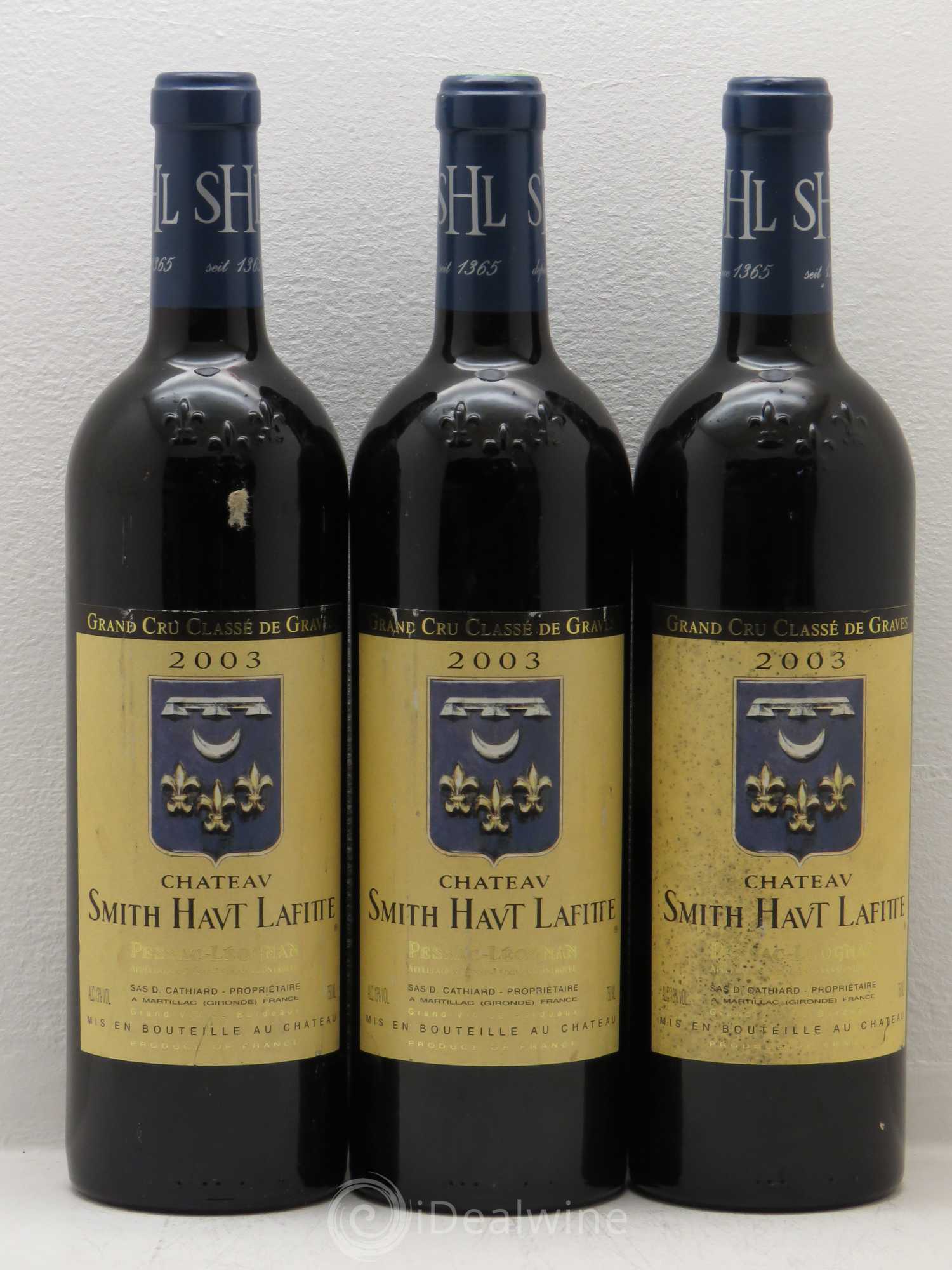 Château Smith Haut Lafitte Cru Classé de Graves 2003 - Lot de 6 bouteilles - 2