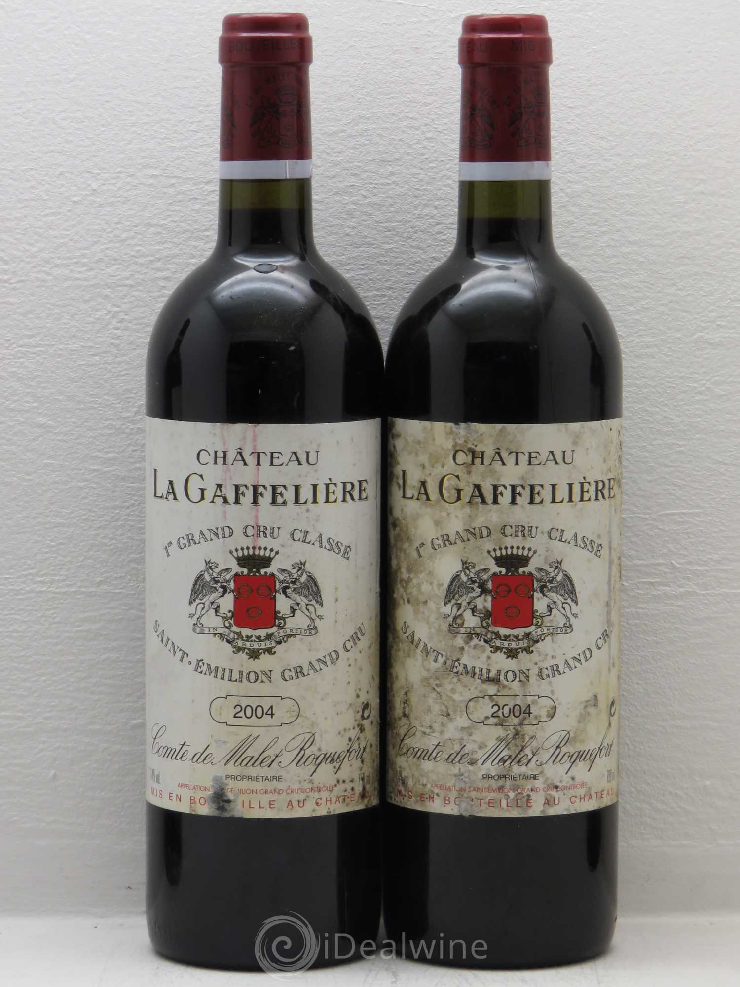 Château la Gaffelière 1er Grand Cru Classé B 2004 - Lot de 4 bouteilles - 1