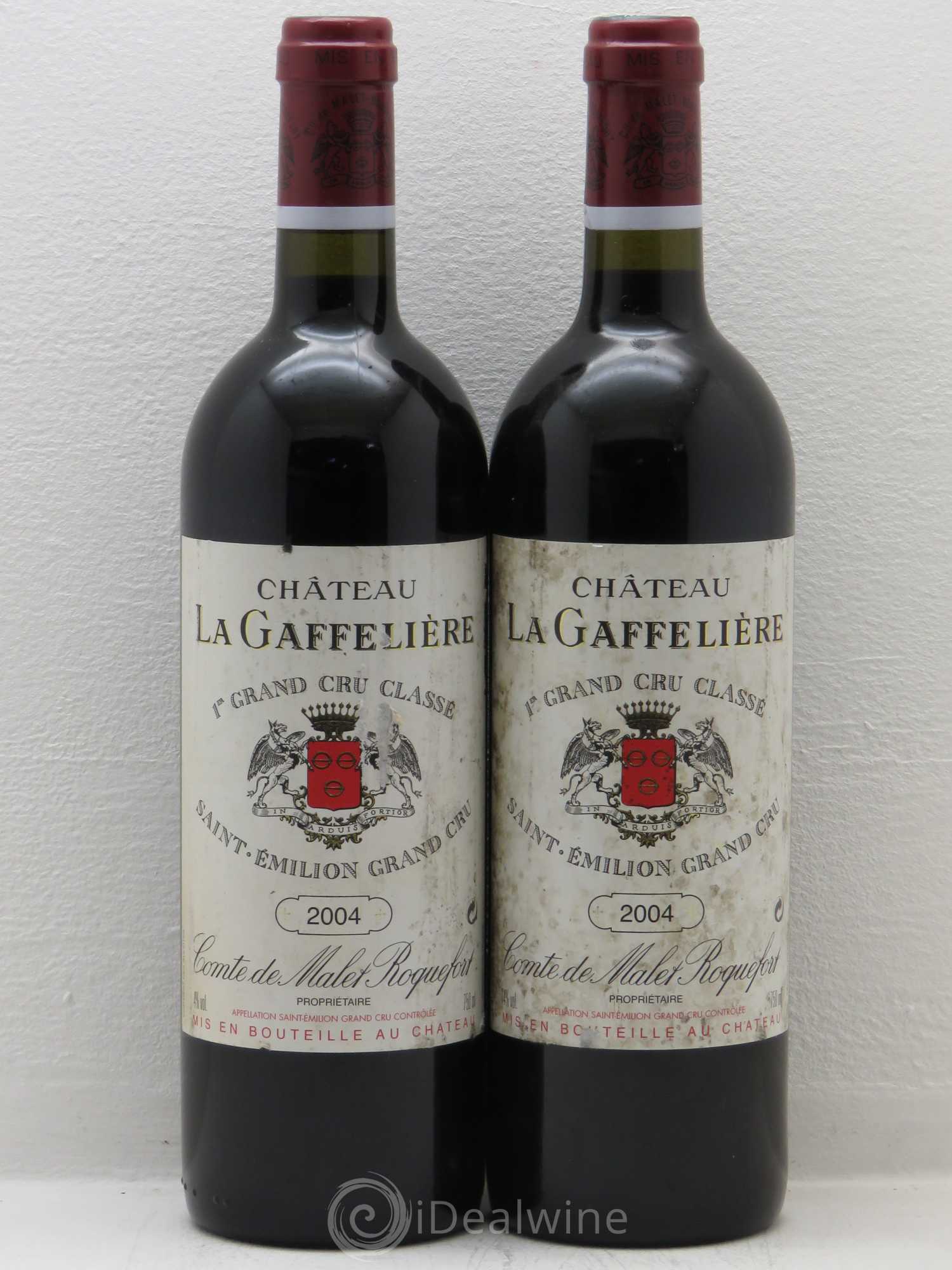 Château la Gaffelière 1er Grand Cru Classé B 2004 - Lot de 4 bouteilles - 2