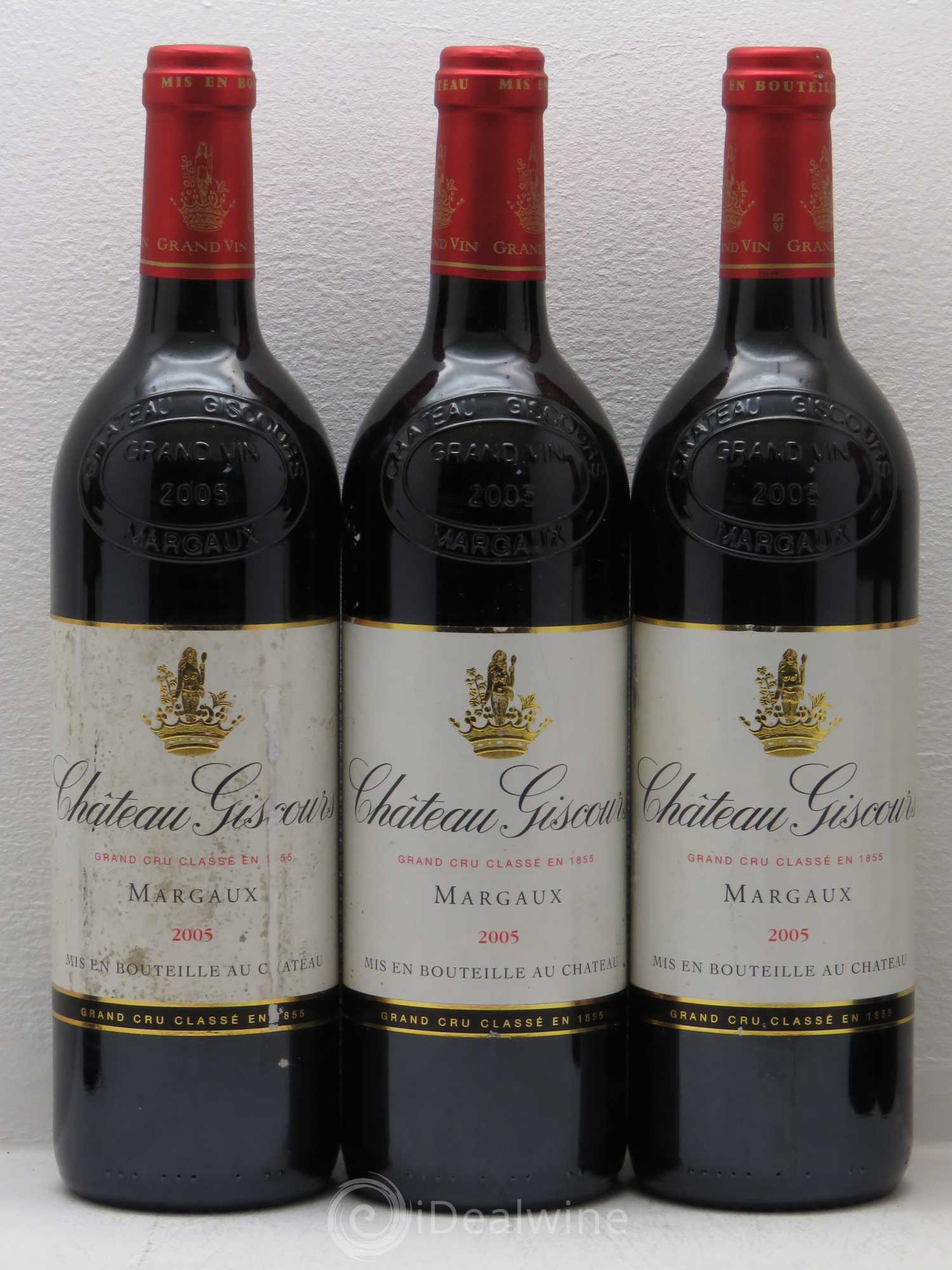 Château Giscours 3ème Grand Cru Classé 2005 - Lot de 6 bouteilles - 1