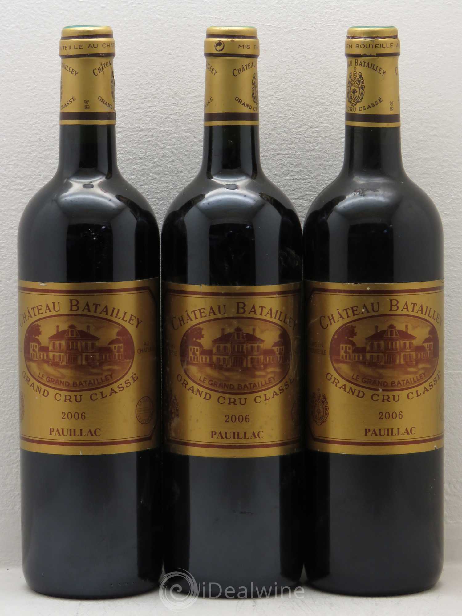 Château Batailley 5ème Grand Cru Classé 2006 - Lot de 6 bouteilles - 2