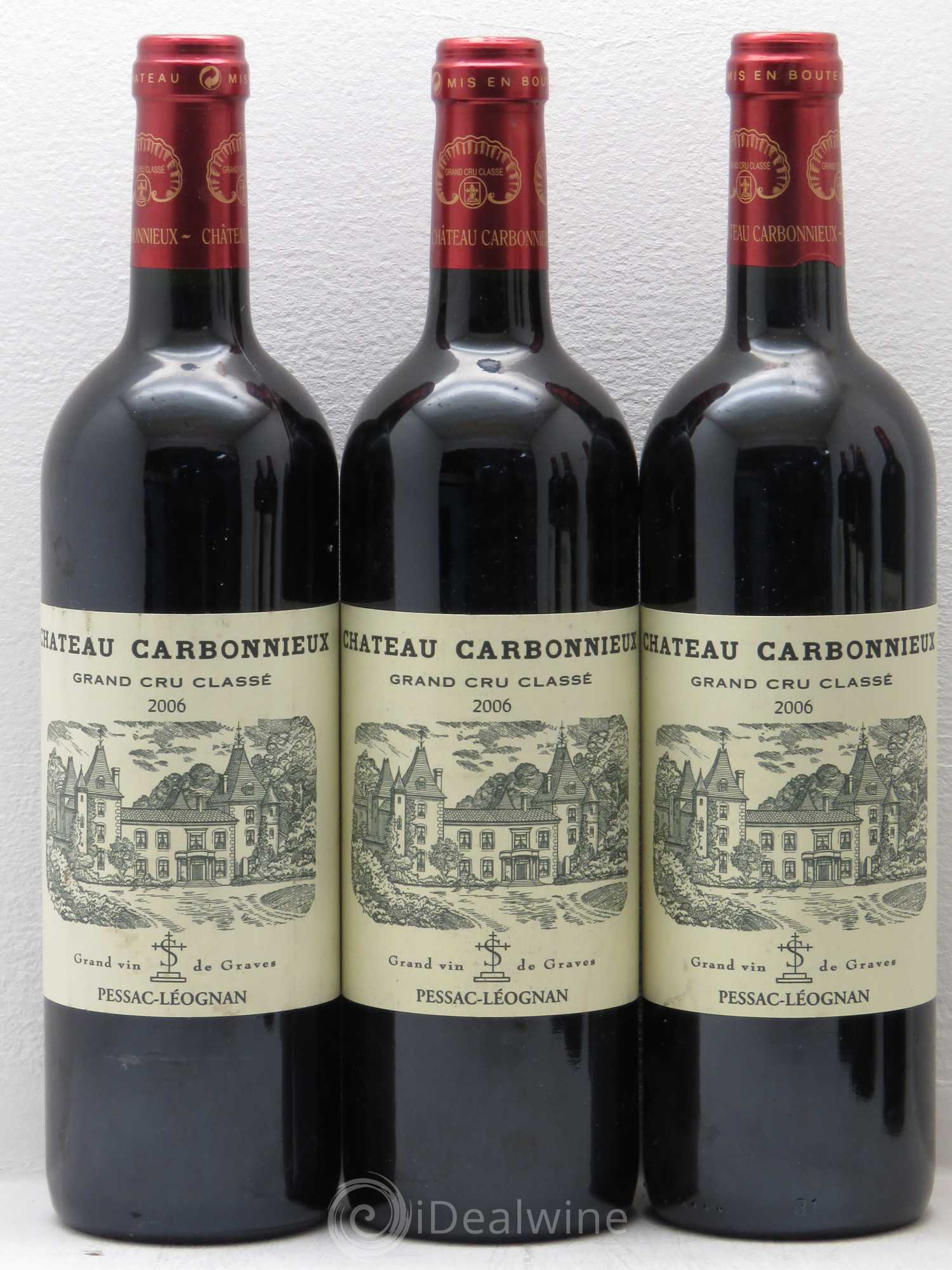 Château Carbonnieux Cru Classé de Graves 2006 - Lot de 12 bouteilles - 3
