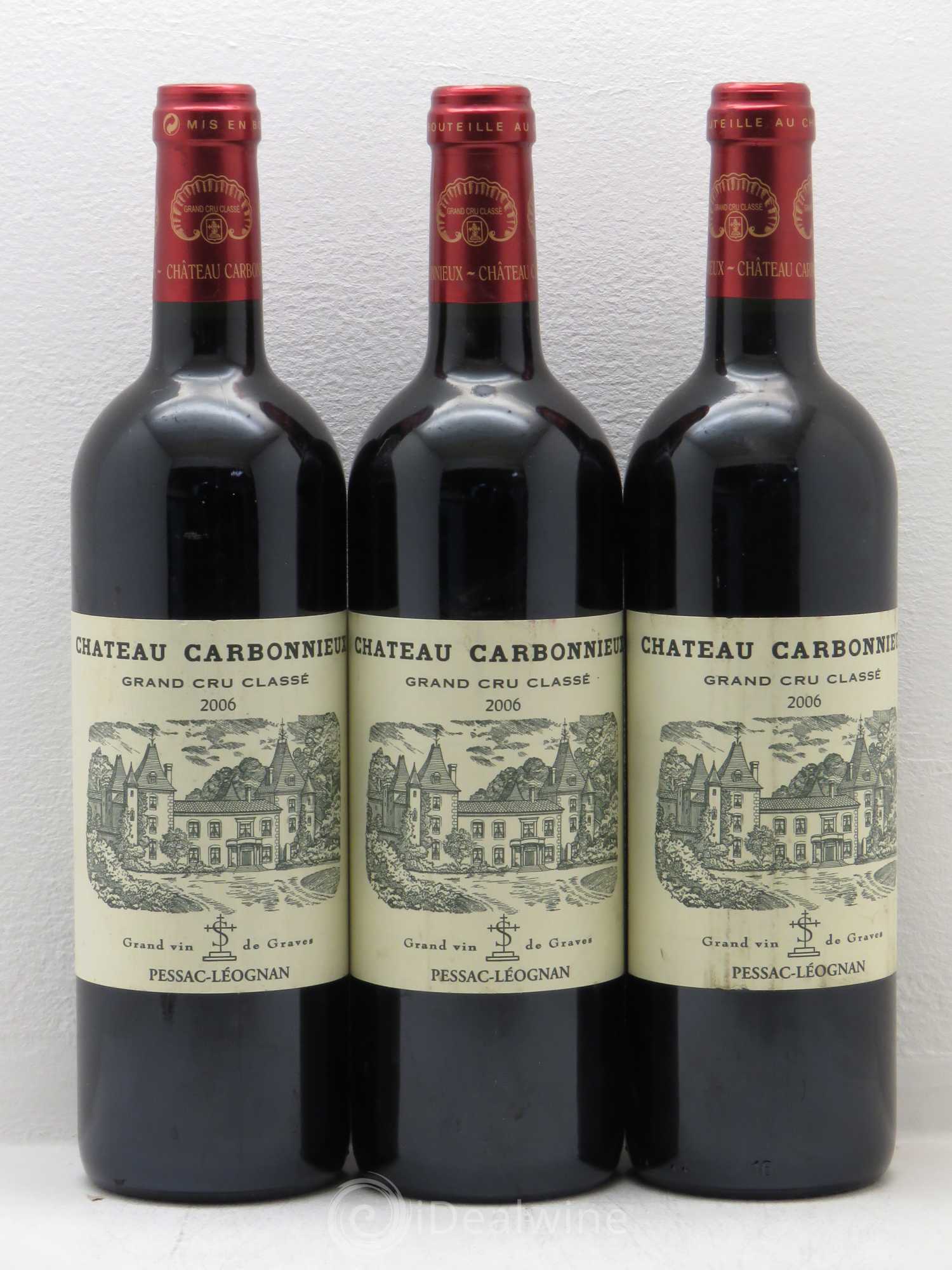 Château Carbonnieux Cru Classé de Graves 2006 - Lot de 6 bouteilles - 2