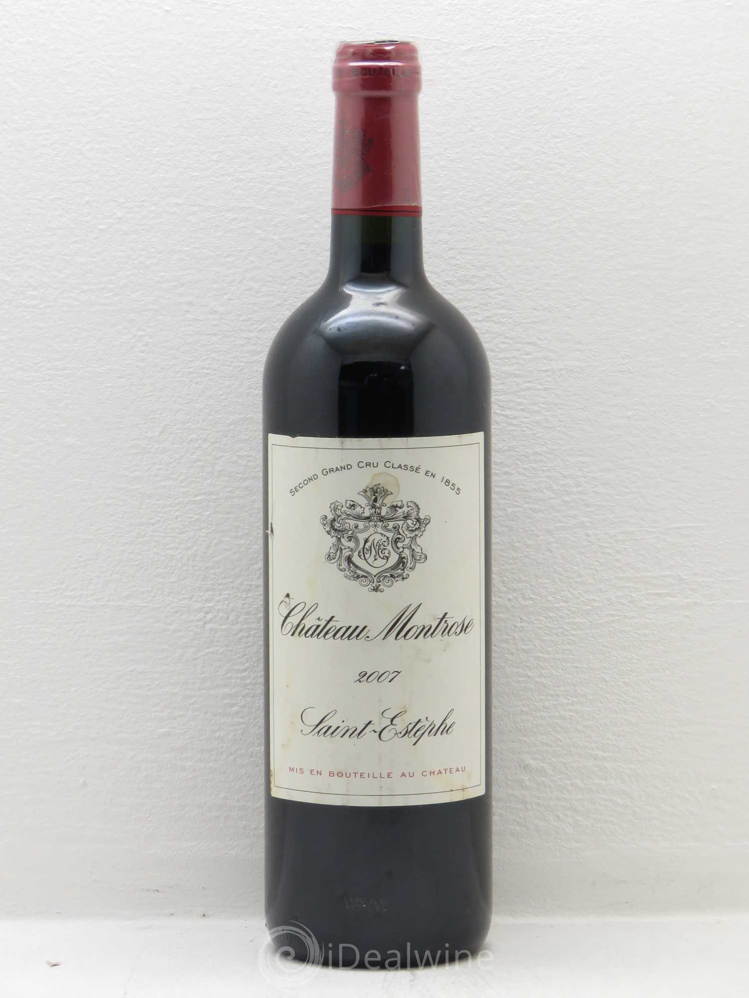 Château Montrose 2ème Grand Cru Classé 2007 - Lot de 1 bouteille - 0