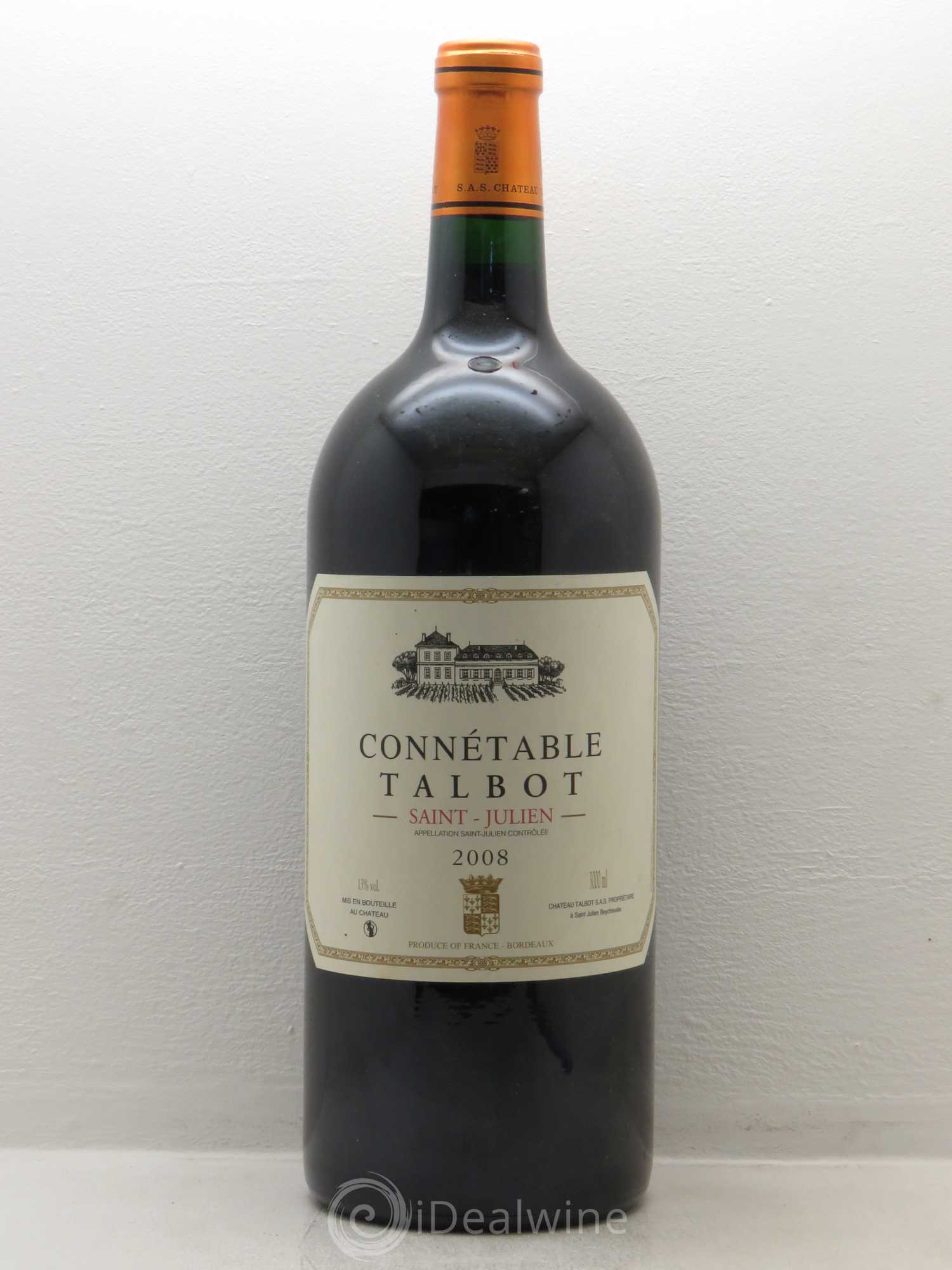 Connétable de Talbot Second Vin 2008 - Lotto di 1 jéroboam - 0