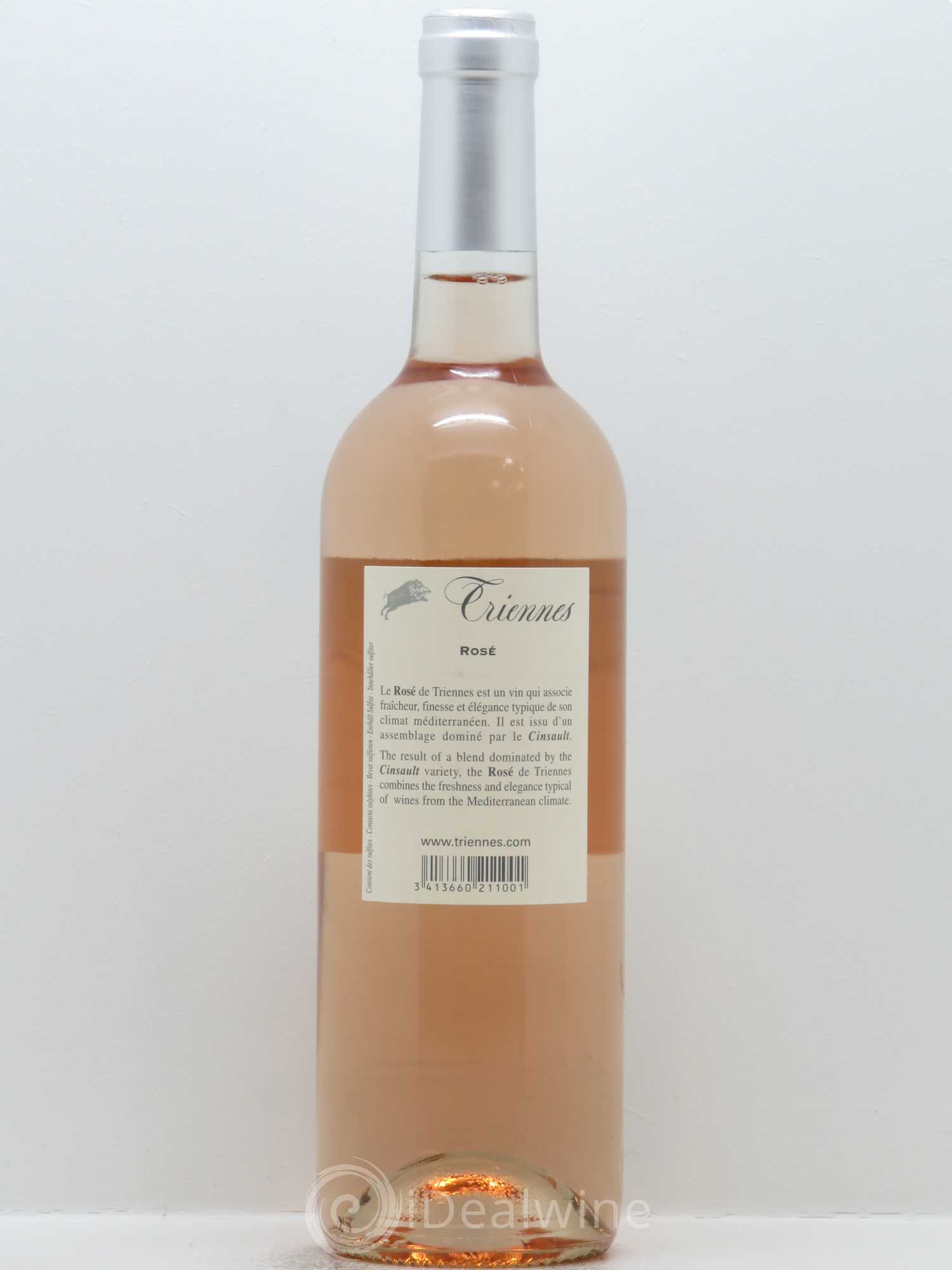 Méditerranée Rosé Triennes (Domaine) 2016 - Lot de 1 bouteille - 1
