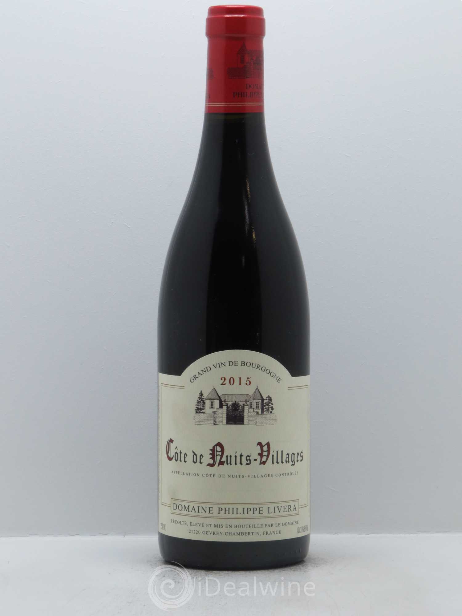Côte de Nuits-Villages Tilleuls (Domaine des) - Philippe Livera 2015 - Lot de 1 bouteille - 0