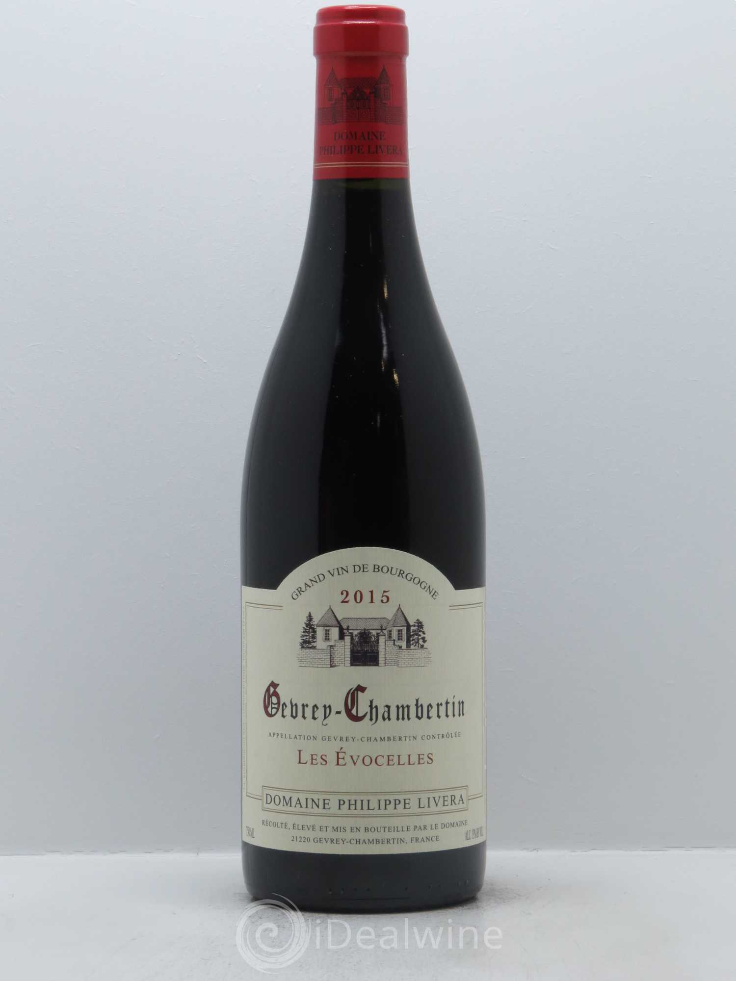 Gevrey-Chambertin Les Evocelles Tilleuls (Domaine des) - Philippe Livera 2015 - Lot de 1 bouteille - 0
