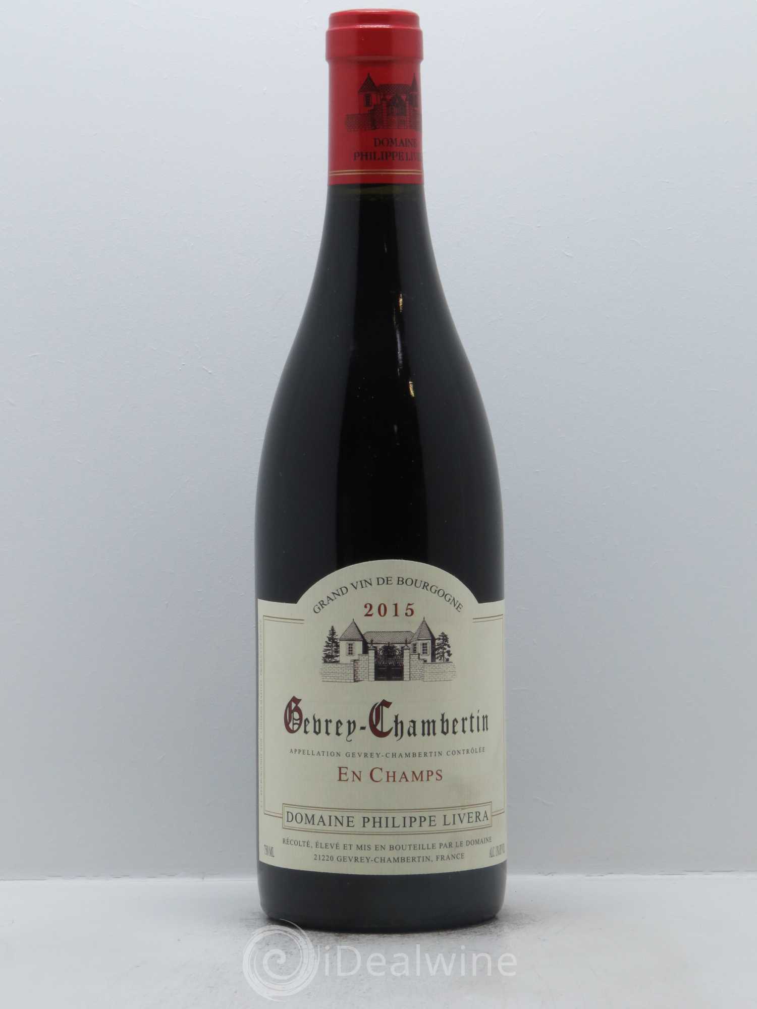 Gevrey-Chambertin En Champs Tilleuls (Domaine des) - Philippe Livera 2015 - Lot de 1 bouteille - 0