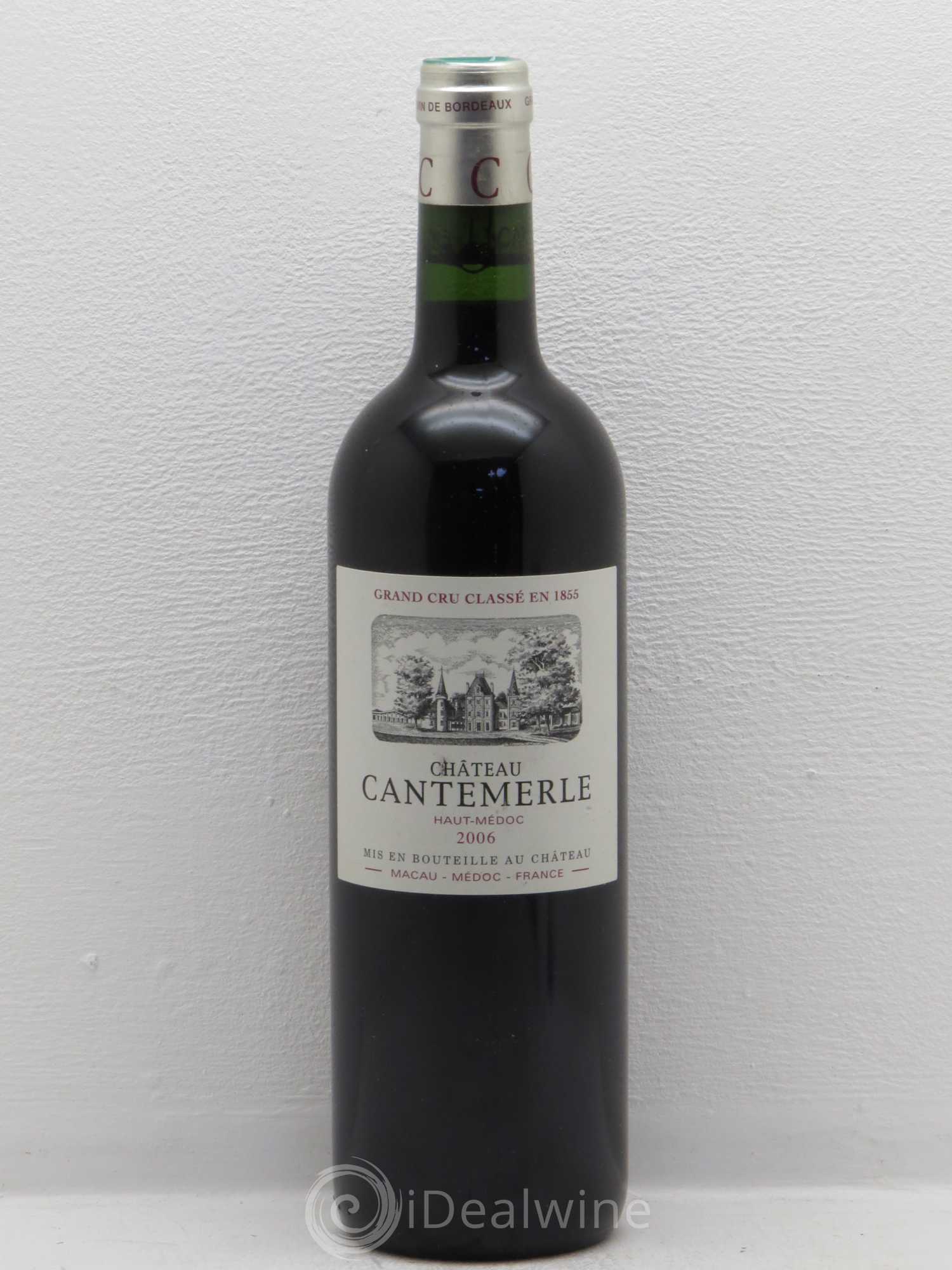 Château Cantemerle 5ème Grand Cru Classé 2006 - Lot de 1 bouteille - 0