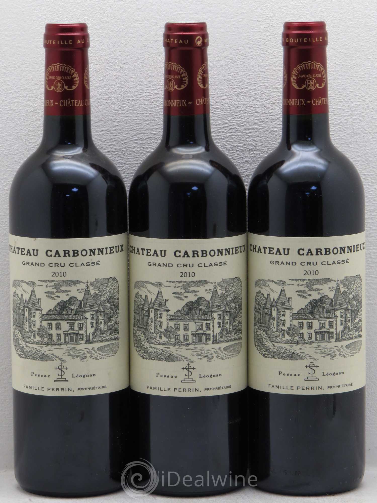 Château Carbonnieux Cru Classé de Graves 2010 - Lot de 6 bouteilles - 2