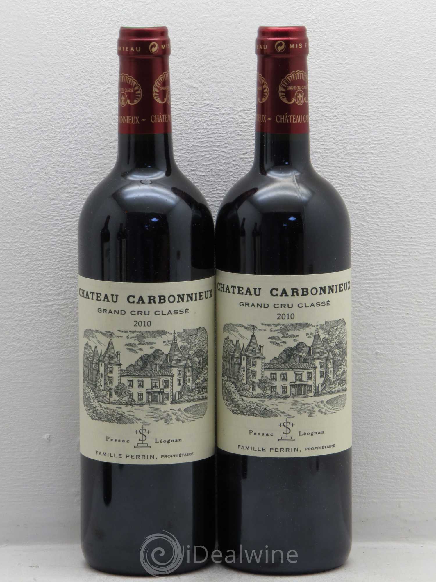 Château Carbonnieux Cru Classé de Graves 2010 - Lot de 5 bouteilles - 2