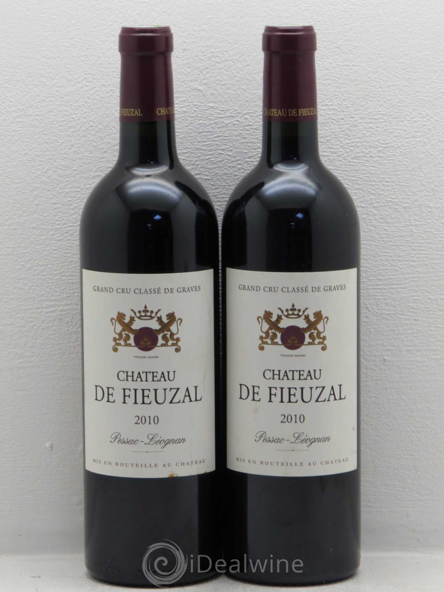 Château de Fieuzal Cru Classé de Graves 2010 - Lot de 5 bouteilles - 2