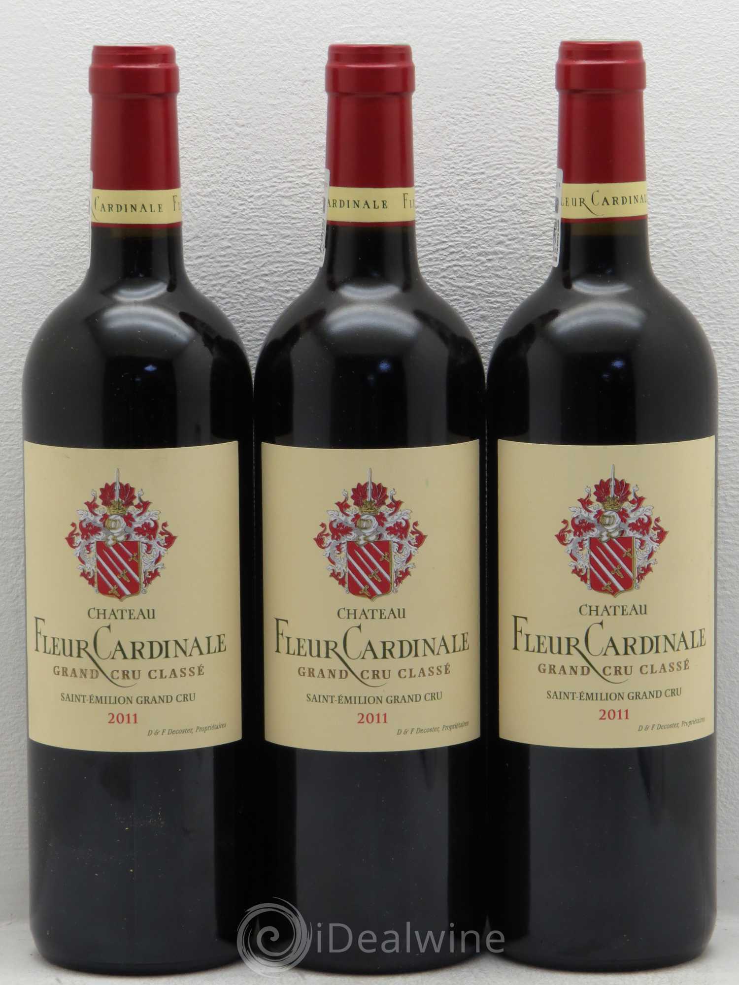 Château Fleur Cardinale Grand Cru Classé 2011 - Lot de 6 bouteilles - 1
