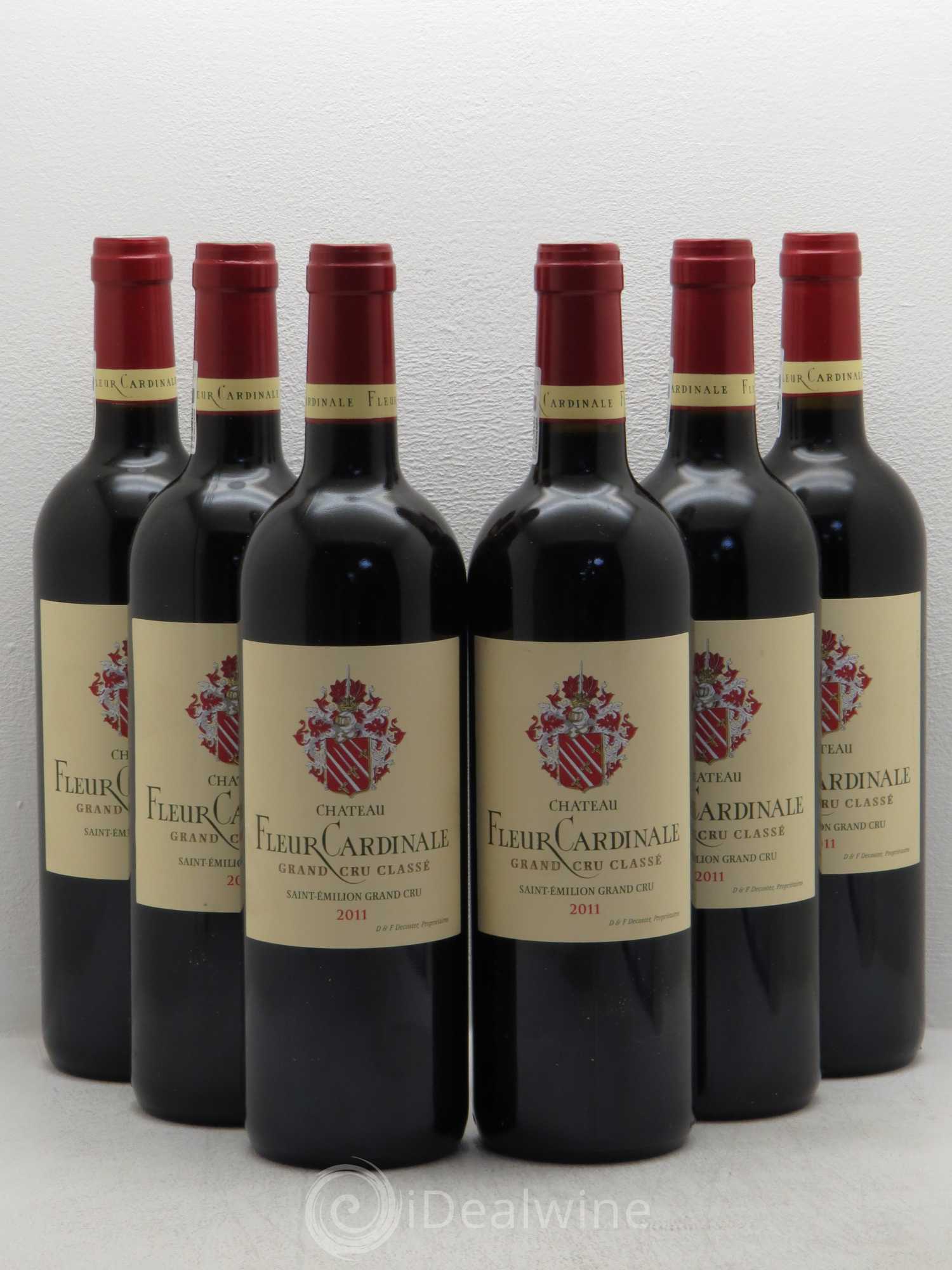 Château Fleur Cardinale Grand Cru Classé 2011 - Lot de 6 bouteilles - 0