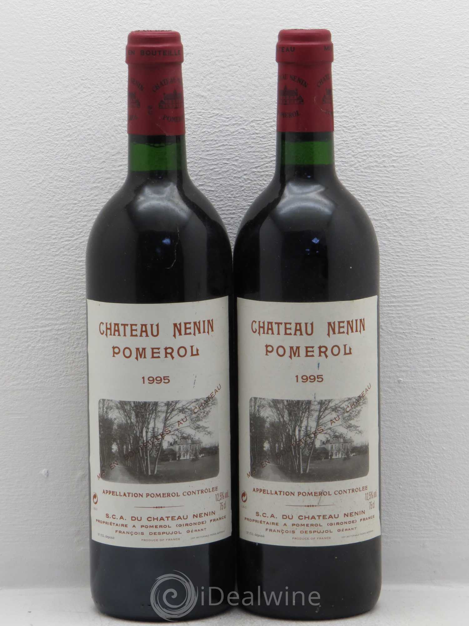 Château Nenin 1995 - Lot de 5 bouteilles - 2