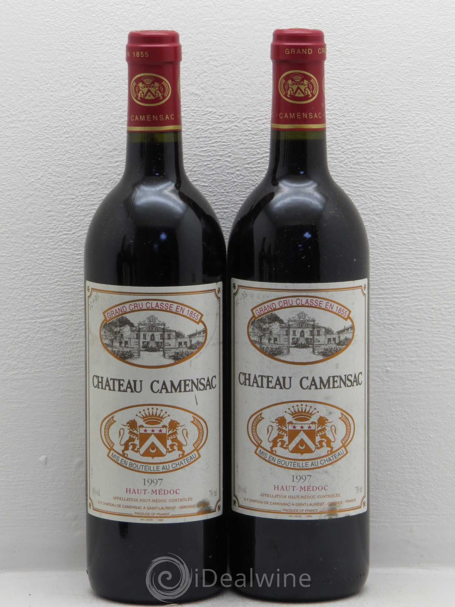 Château Camensac 5ème Grand Cru Classé Traces de stylo 1997 - Lot de 5 bouteilles - 2