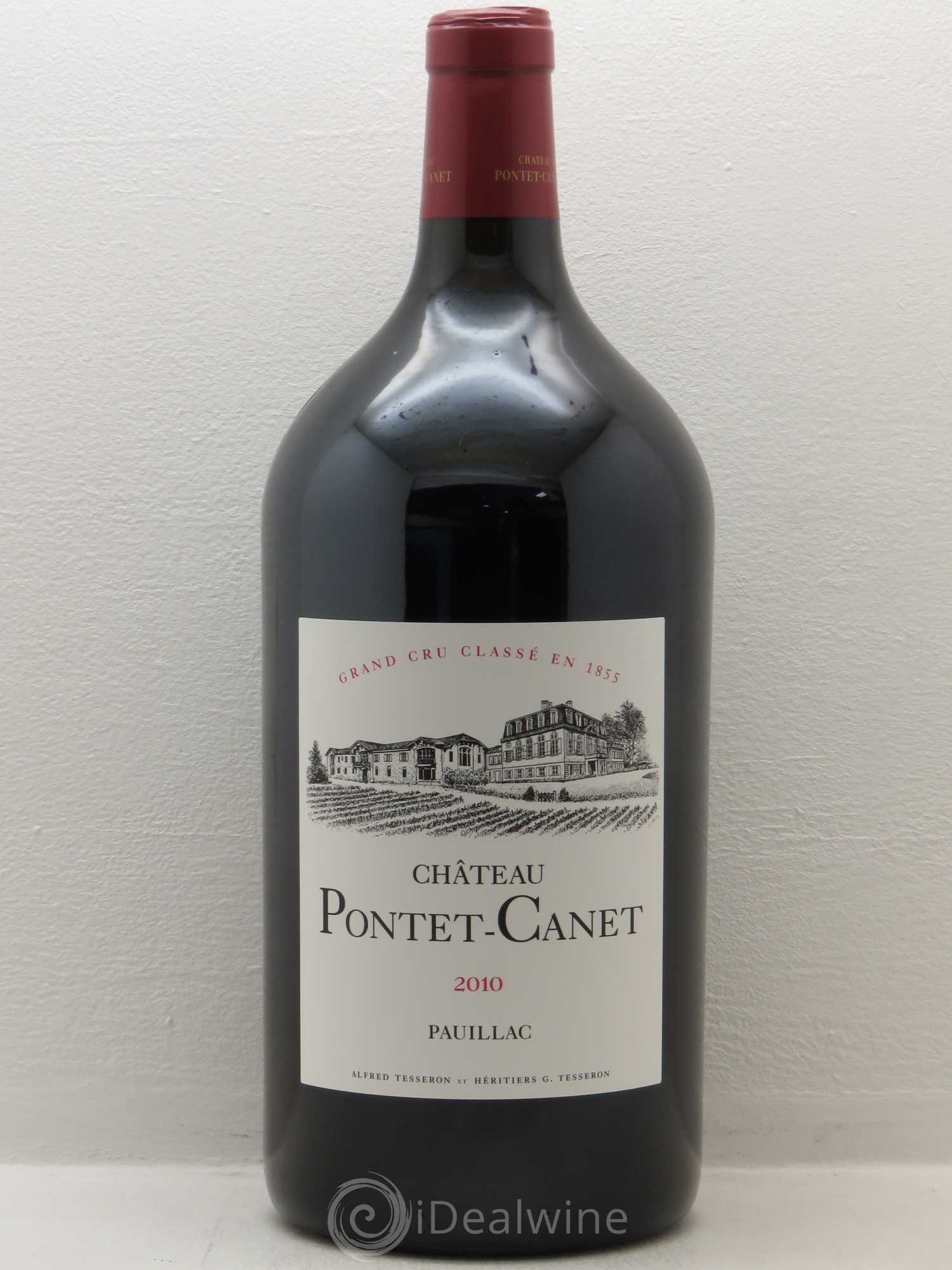 Château Pontet Canet 5ème Grand Cru Classé 2010 - Lot de 1 double magnum - 0
