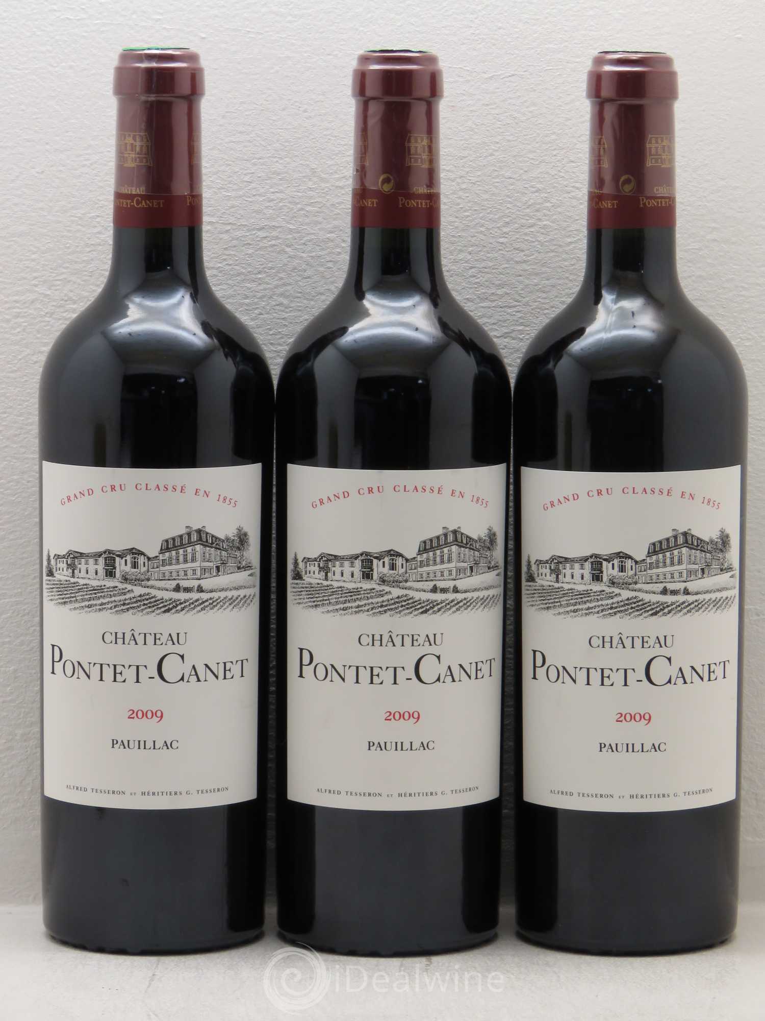Château Pontet Canet 5ème Grand Cru Classé 2009 - Lot de 6 bouteilles - 2