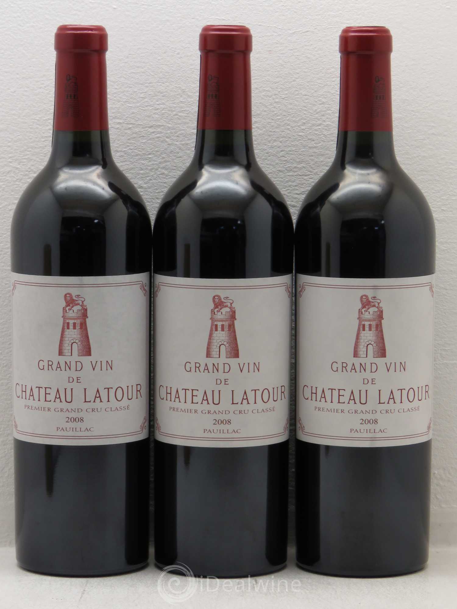 Château Latour 1er Grand Cru Classé 2008 - Lot de 6 bouteilles - 2