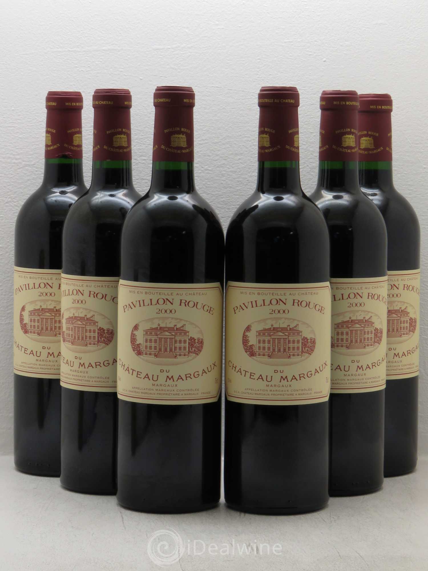 Pavillon Rouge du Château Margaux Second Vin 2000 - Lot de 6 bouteilles - 0