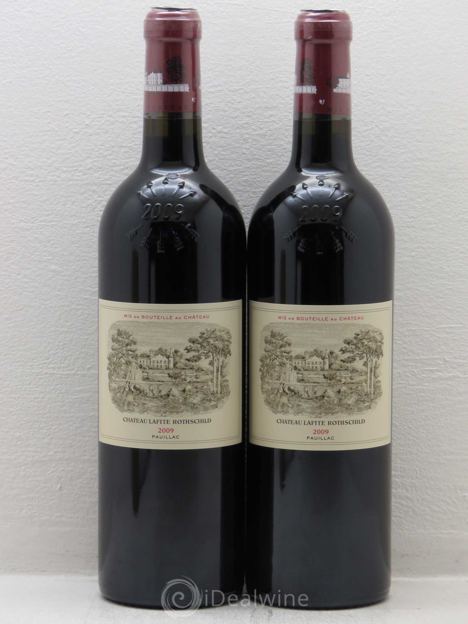 Château Lafite Rothschild 1er Grand Cru Classé 2009 - Lot de 2 bouteilles - 0