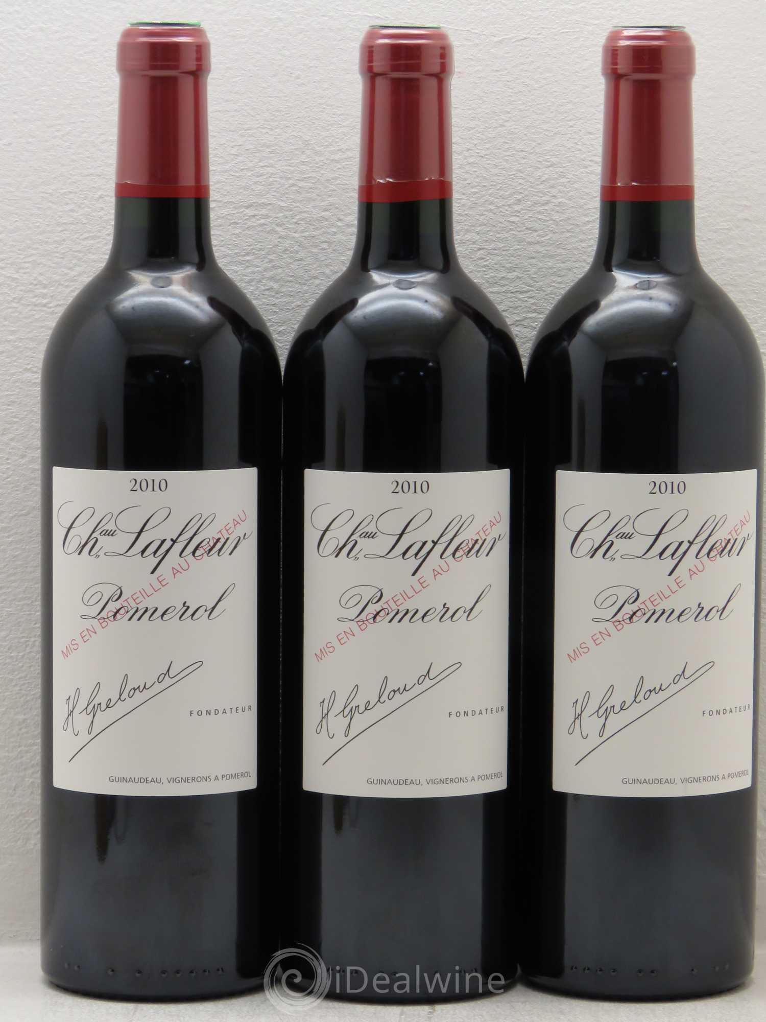 Château Lafleur 2010 - Lot de 3 bouteilles - 0
