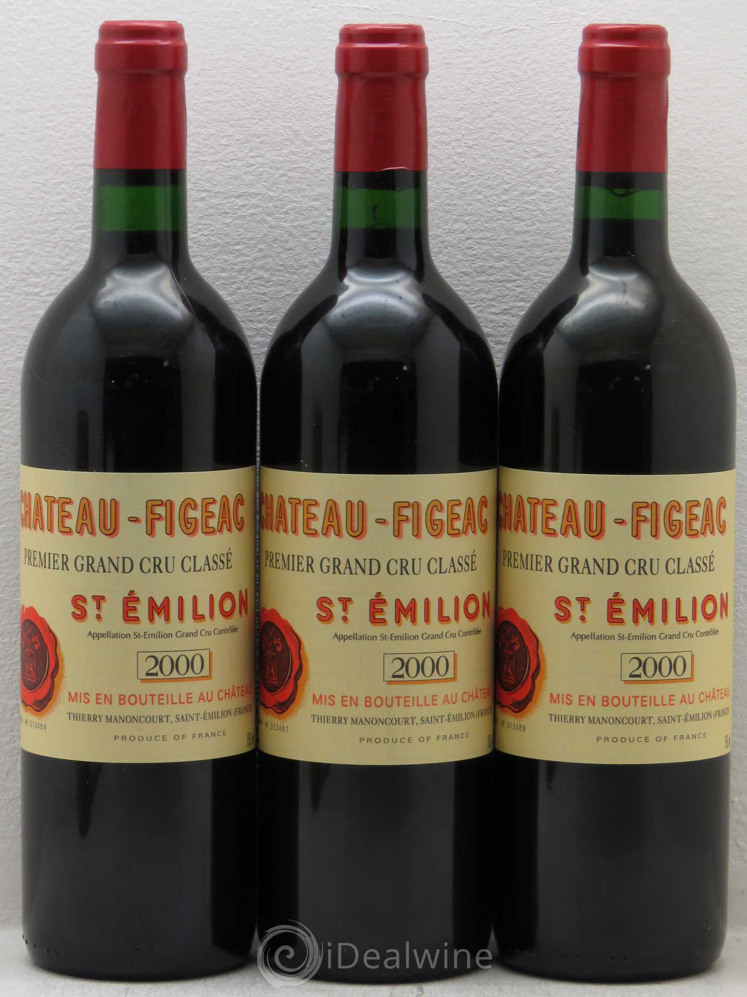 Château Figeac 1er Grand Cru Classé A 2000 - Lot de 6 bouteilles - 2