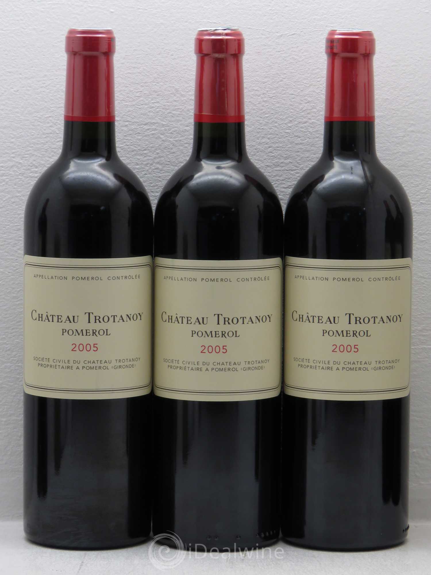 Château Trotanoy 2005 - Lot de 6 bouteilles - 1
