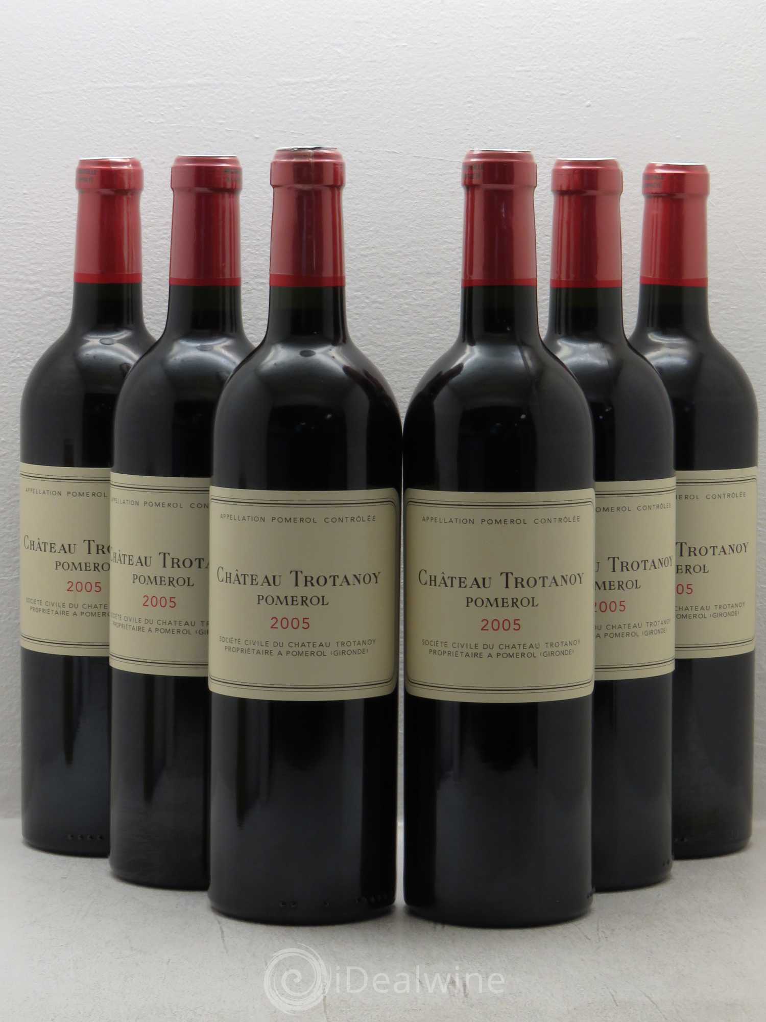 Château Trotanoy 2005 - Lot de 6 bouteilles - 0