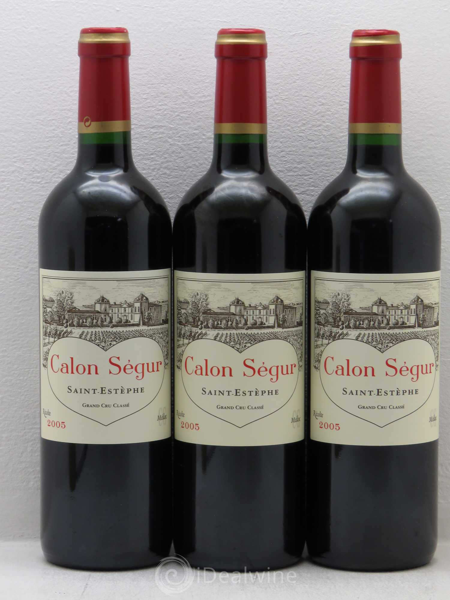 Château Calon Ségur 3ème Grand Cru Classé 2005 - Lot de 6 bouteilles - 2
