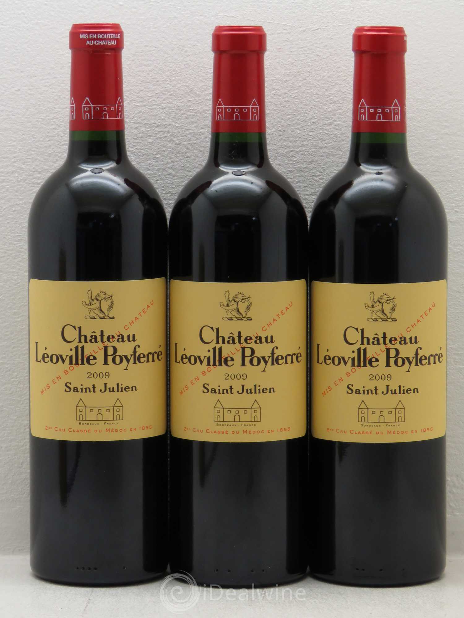 Château Léoville Poyferré 2ème Grand Cru Classé 2009 - Lot de 6 bouteilles - 2