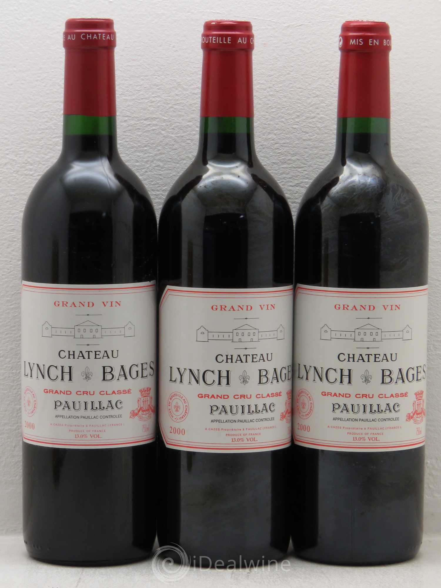 Château Lynch Bages 5ème Grand Cru Classé 2000 - Lot de 6 bouteilles - 2