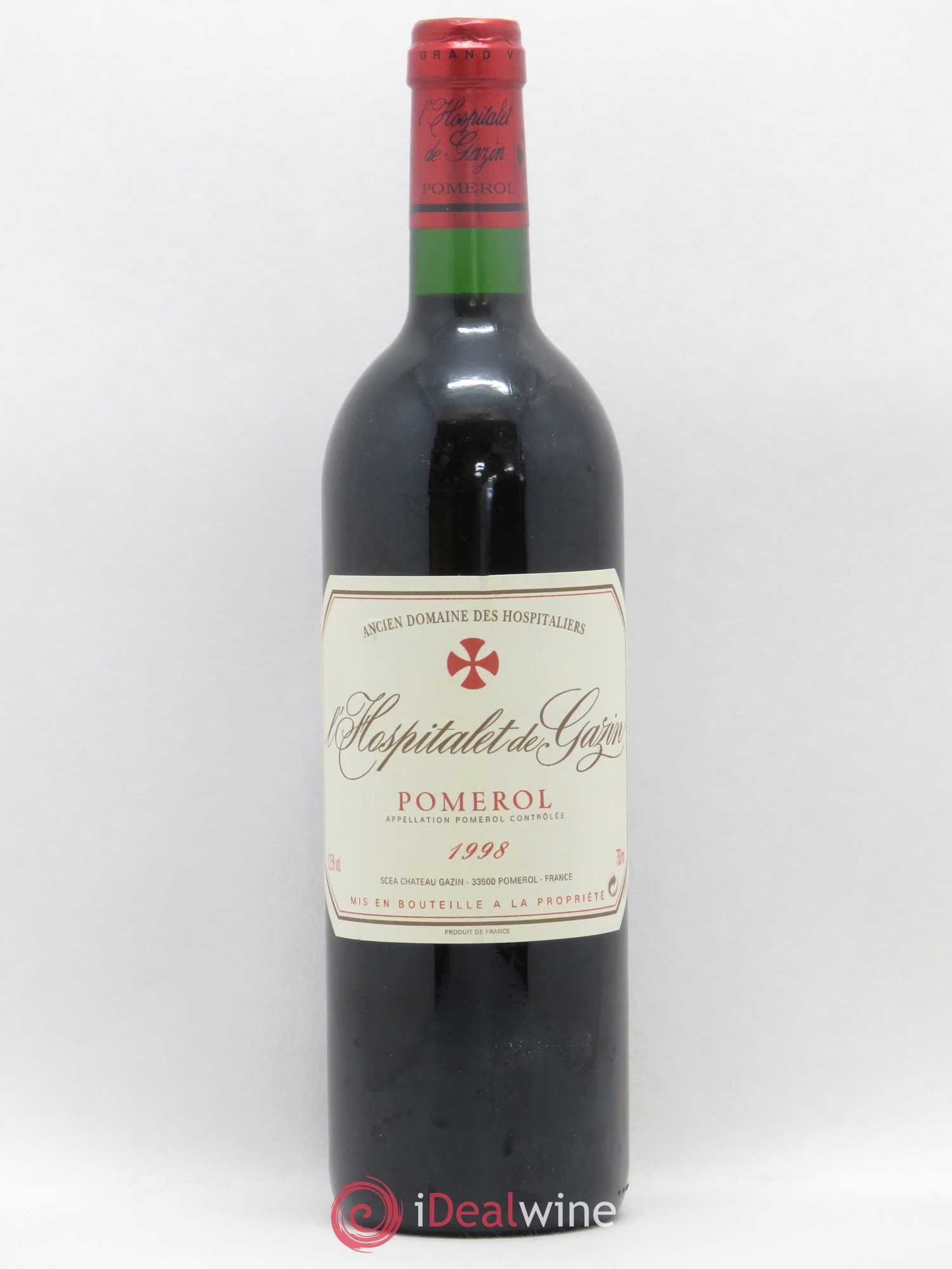 L'Hospitalet de Gazin Second Vin 1998 - Lot de 1 bouteille - 0