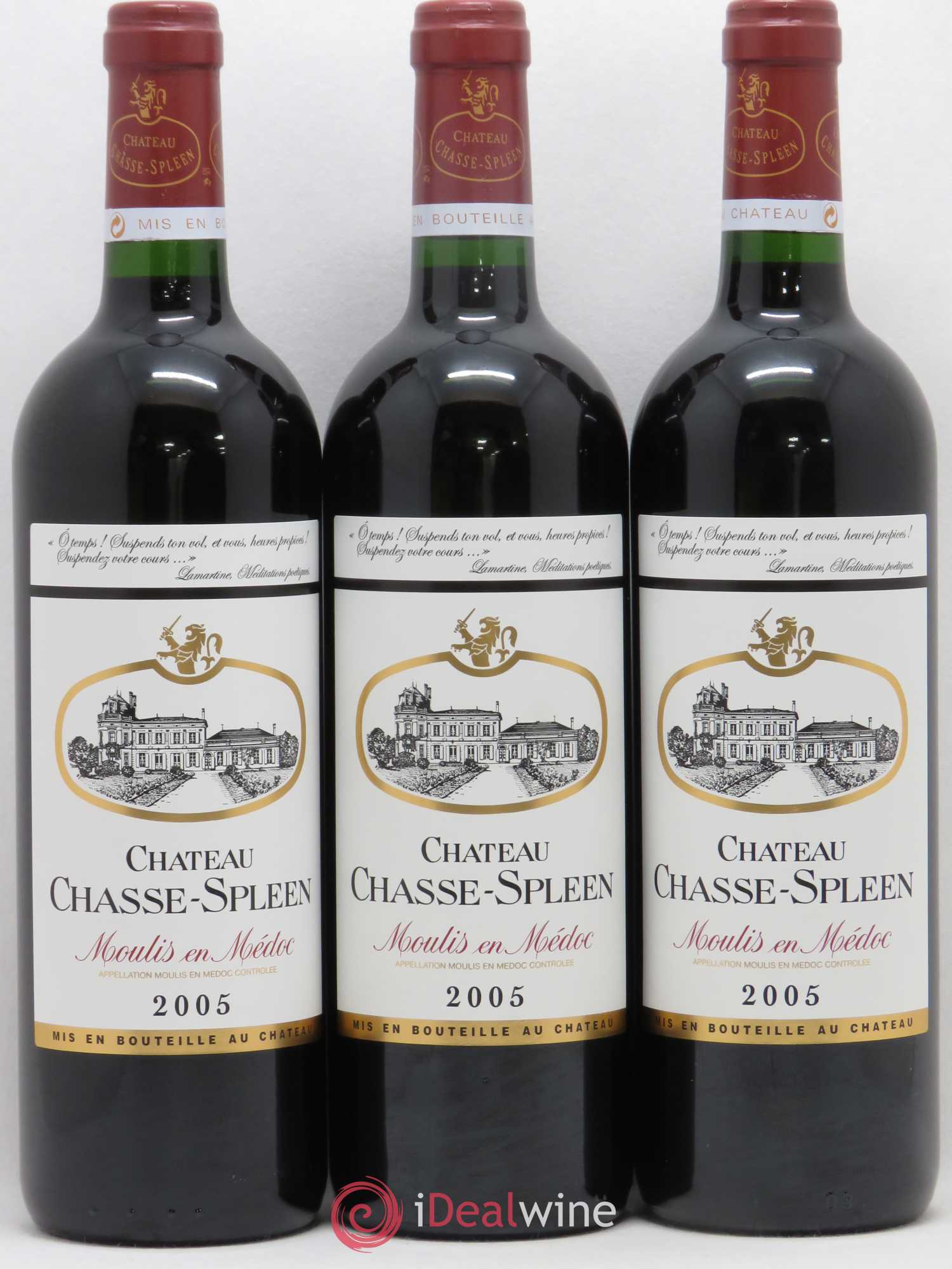 Château Chasse Spleen 2005 - Lot de 6 bouteilles - 1