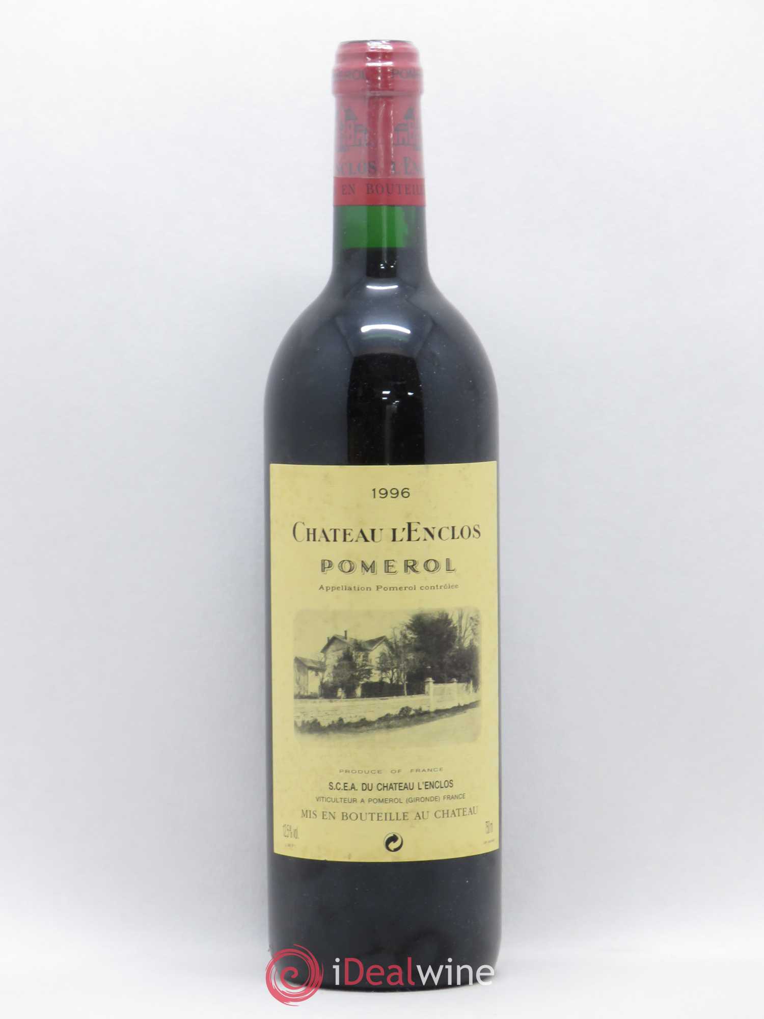 Château l' Enclos 1996 - Lot de 1 bouteille - 0