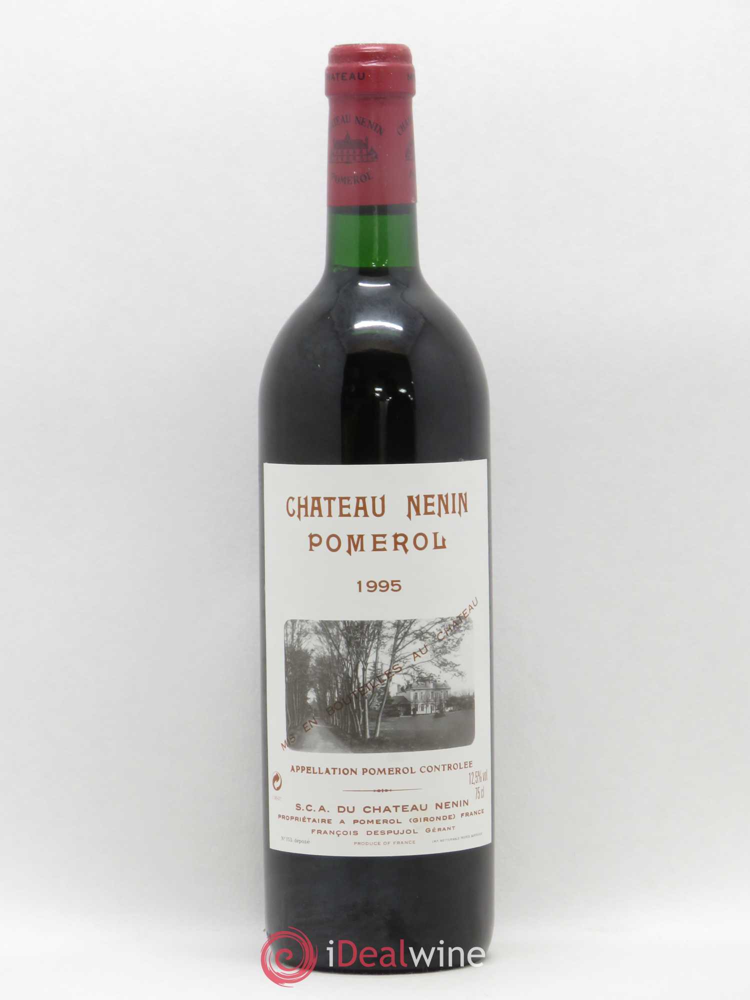 Château Nenin 1995 - Lot de 1 bouteille - 0