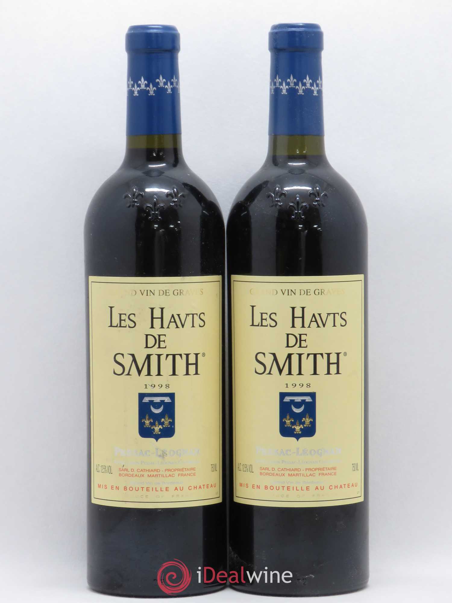 Les Hauts de Smith Second Vin 1998 - Lot de 2 bouteilles - 0