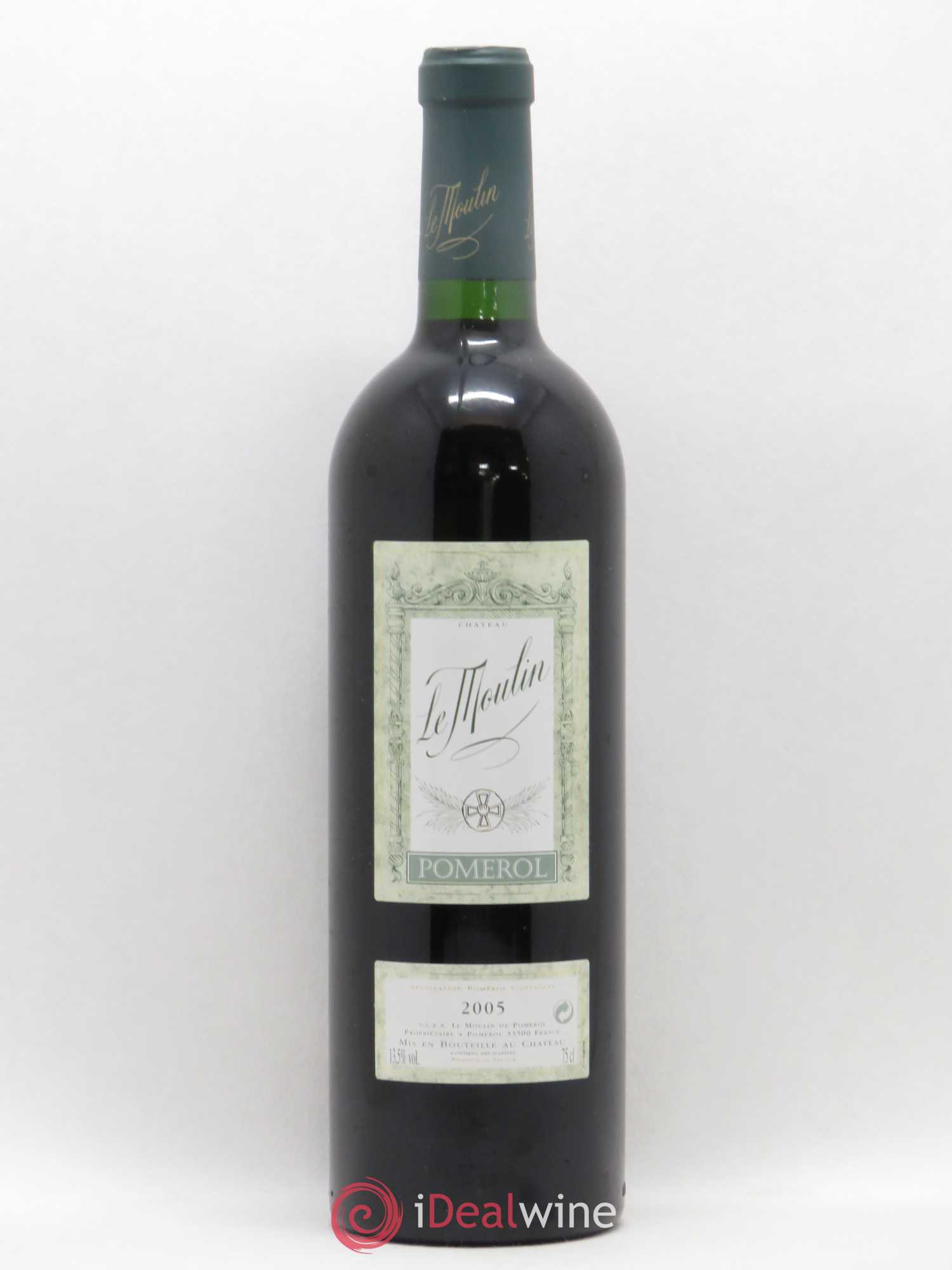 Château le Moulin 2005 - Lot de 1 bouteille - 0