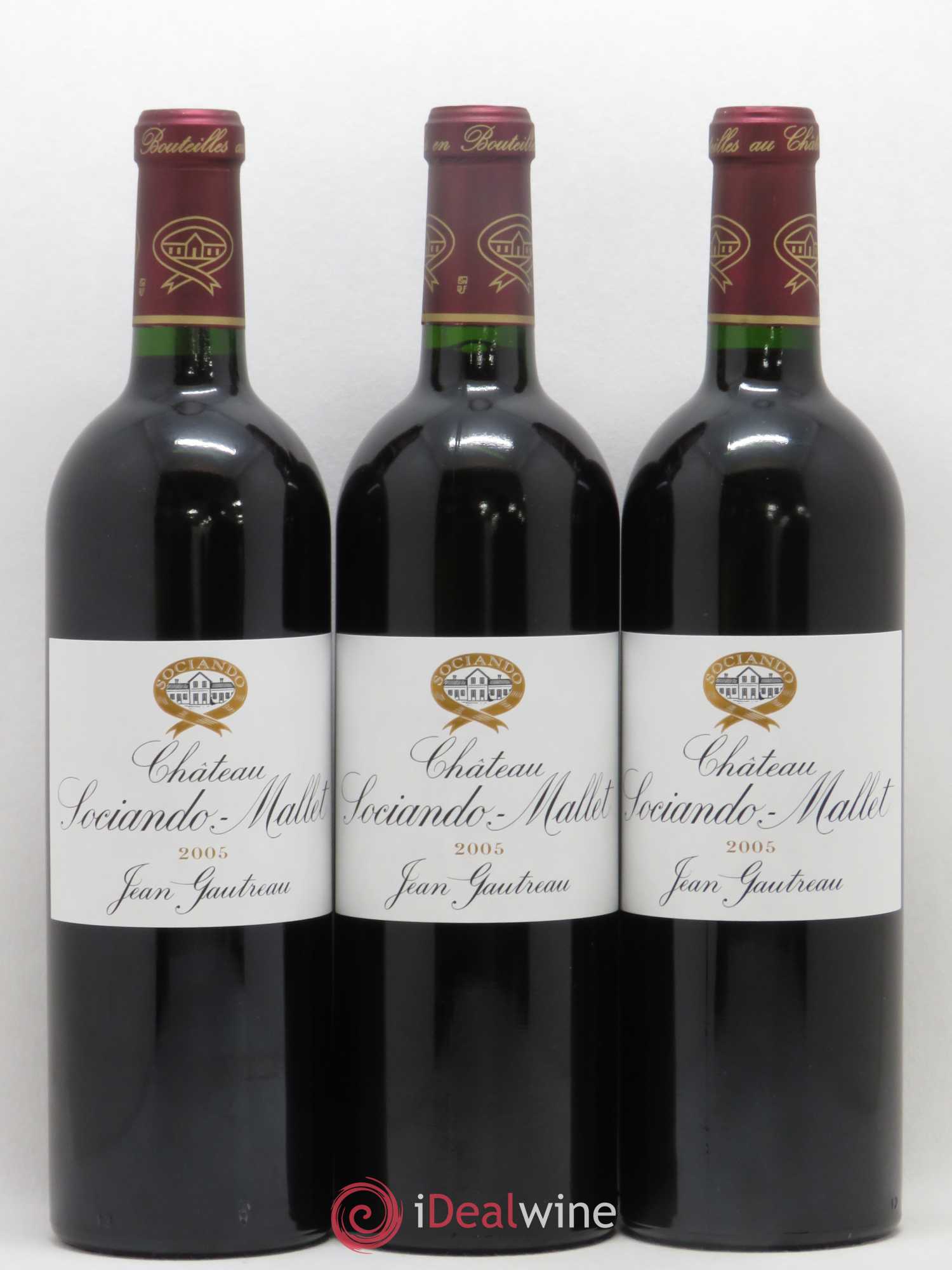 Château Sociando Mallet 2005 - Lot de 12 bouteilles - 3