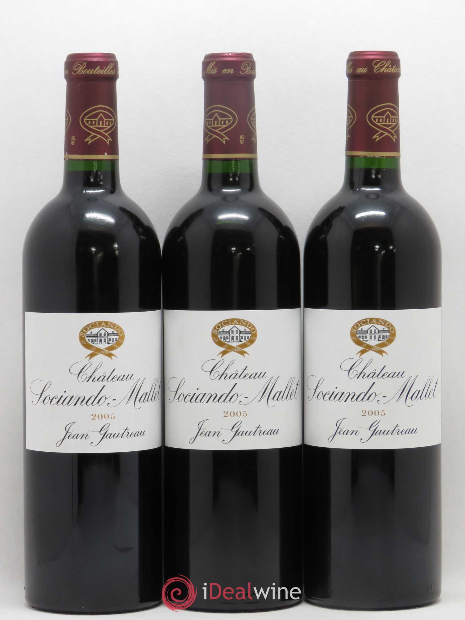 Château Sociando Mallet 2005 - Lot de 12 bouteilles - 4