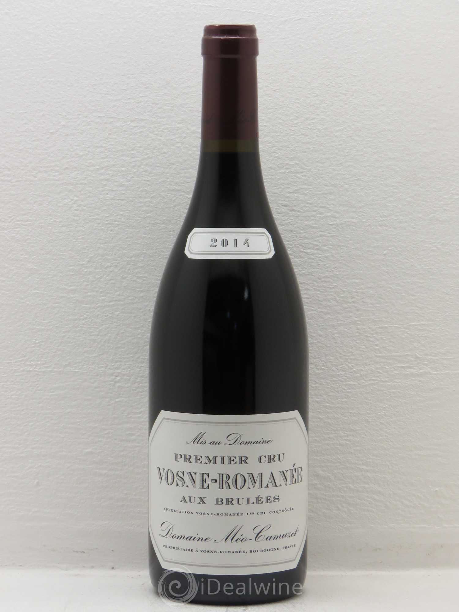 Vosne-Romanée 1er Cru Aux Brûlées Méo-Camuzet (Domaine) 2014 - Lot de 1 bouteille - 0