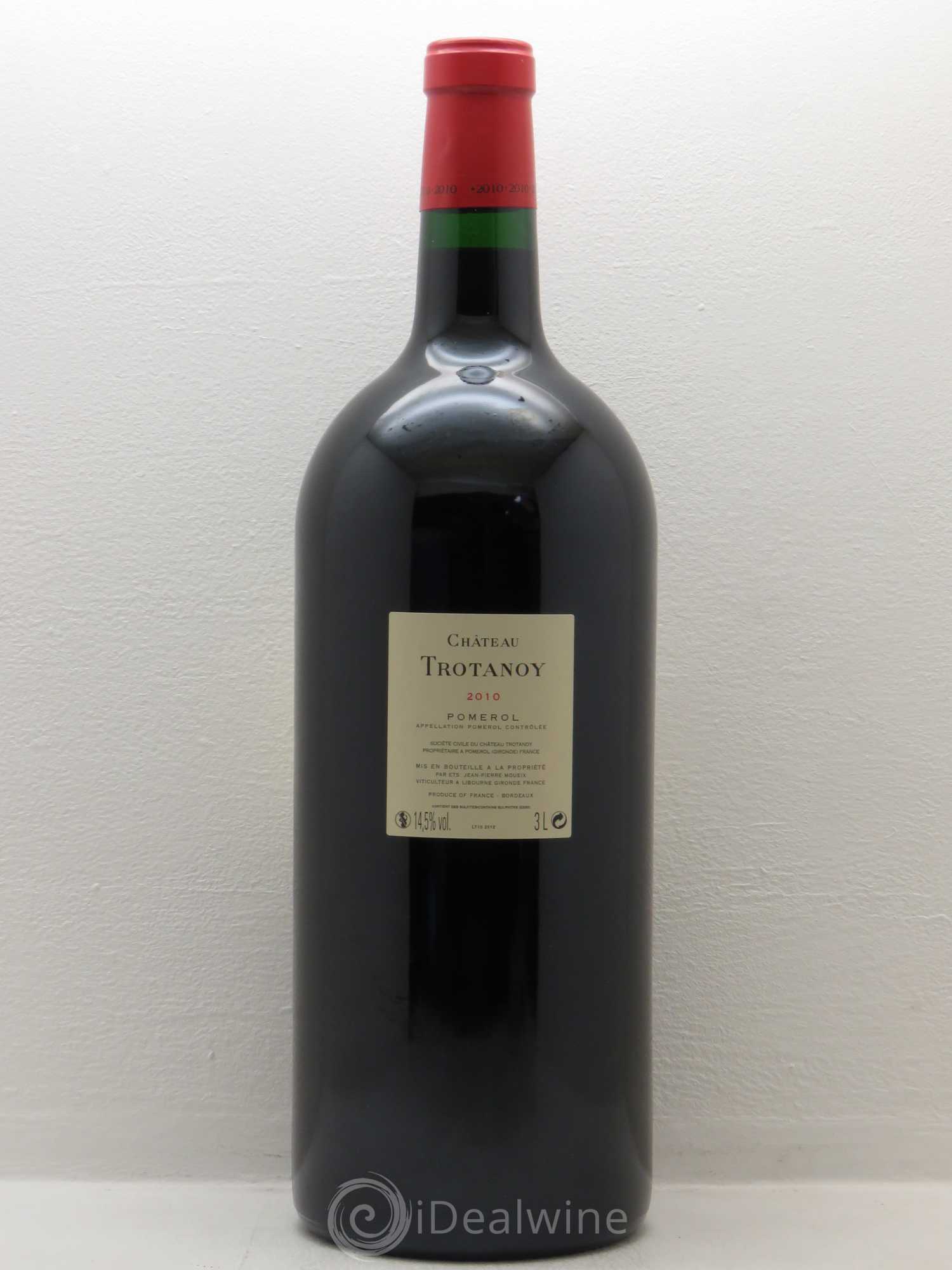 Château Trotanoy 2010 - Lot de 1 double magnum - 1