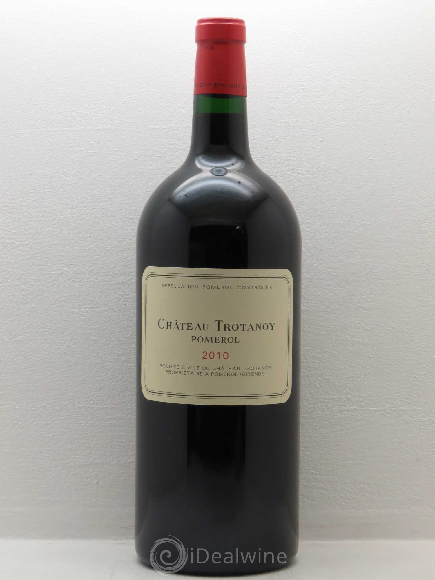 Château Trotanoy 2010 - Lot de 1 double magnum - 0