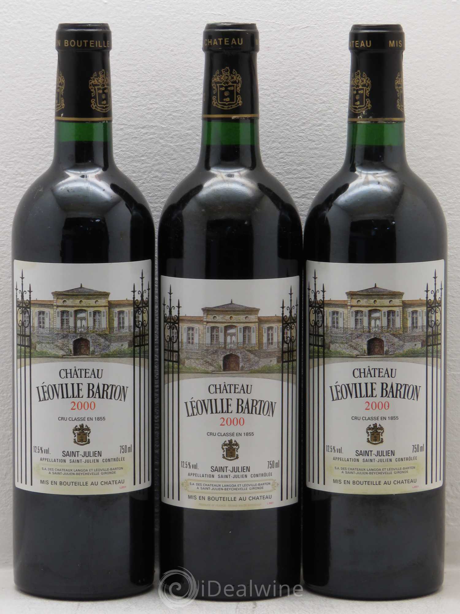 Château Léoville Barton 2ème Grand Cru Classé 2000 - Lot de 6 bouteilles - 2