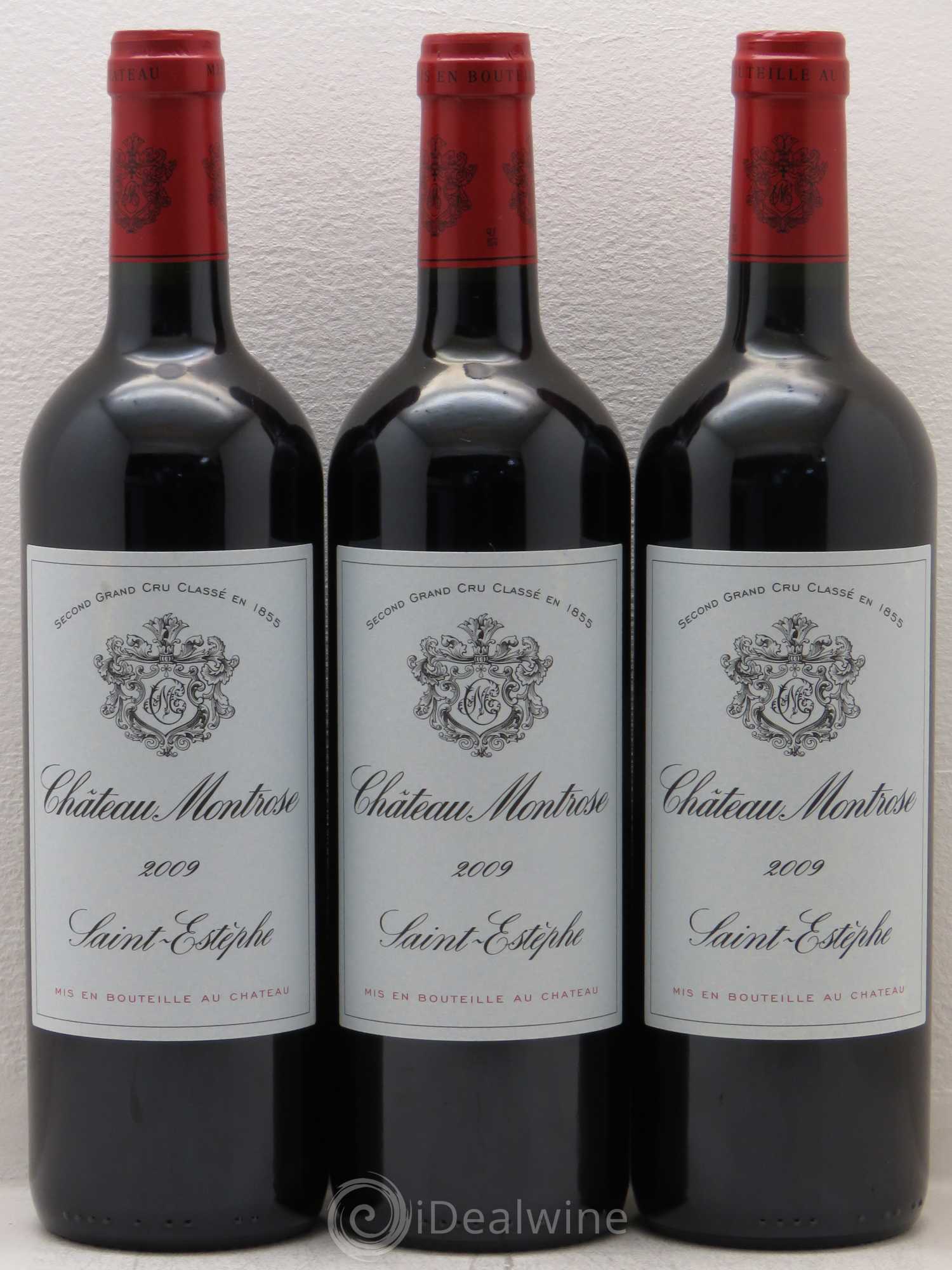 Château Montrose 2ème Grand Cru Classé 2009 - Lot de 3 bouteilles - 0